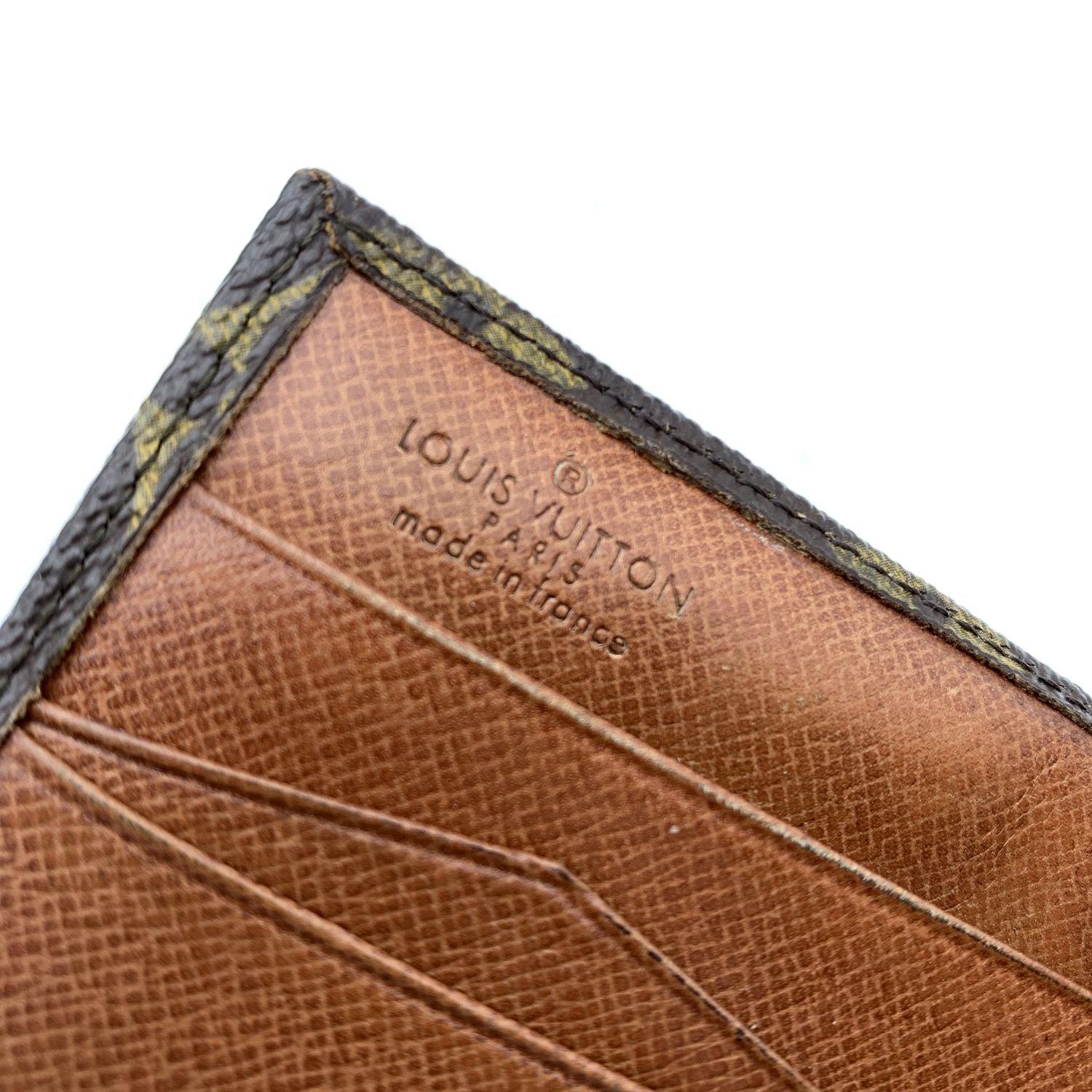 Louis Vuitton Vintage Monogrammiertes Portemonnaie mit doppelter Klappe Compact M61652 1