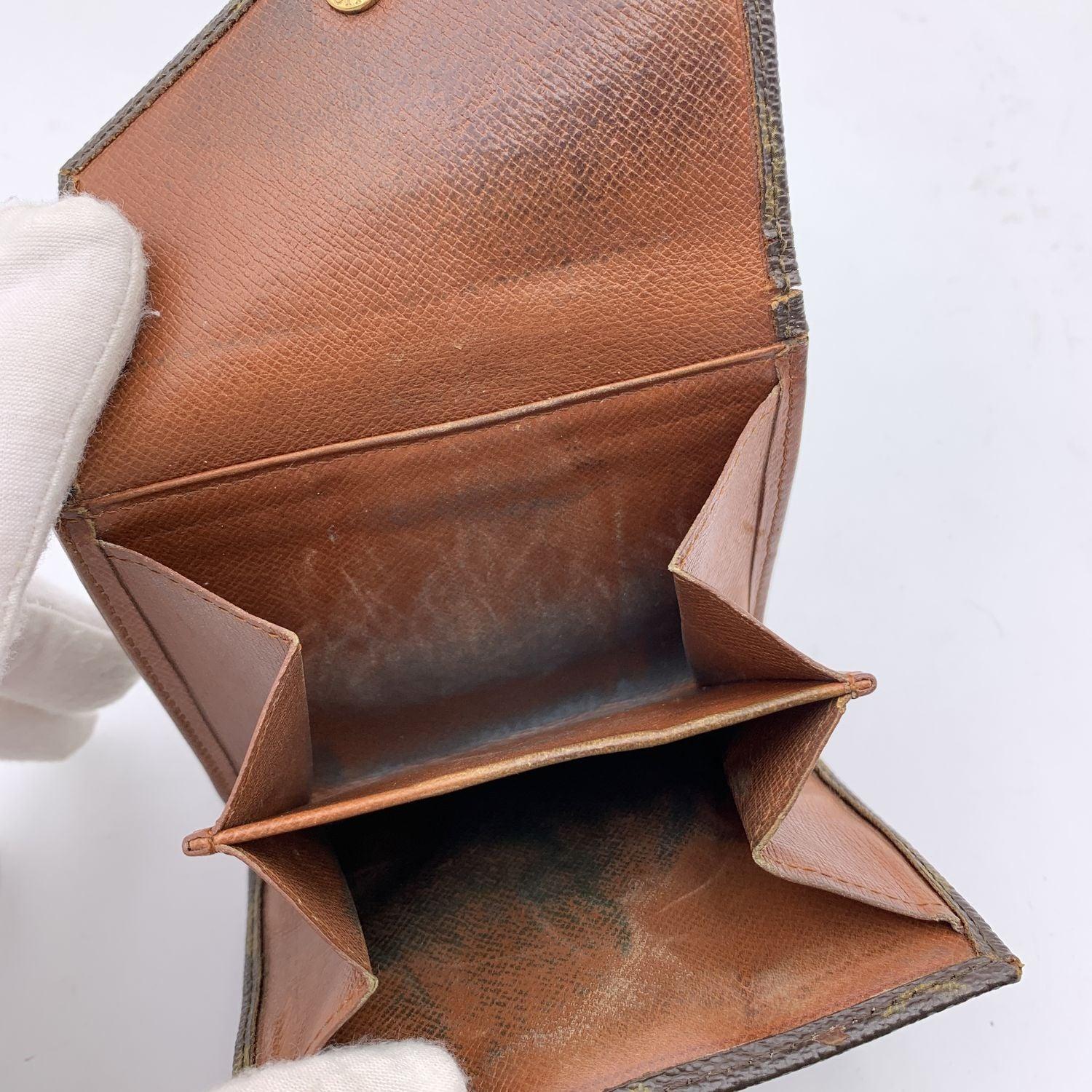 Louis Vuitton Vintage Monogrammiertes Portemonnaie mit doppelter Klappe Compact M61652 2