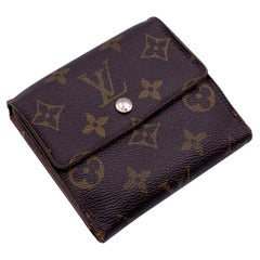 Louis Vuitton Vintage Monogram Elise Square Compact Wallet