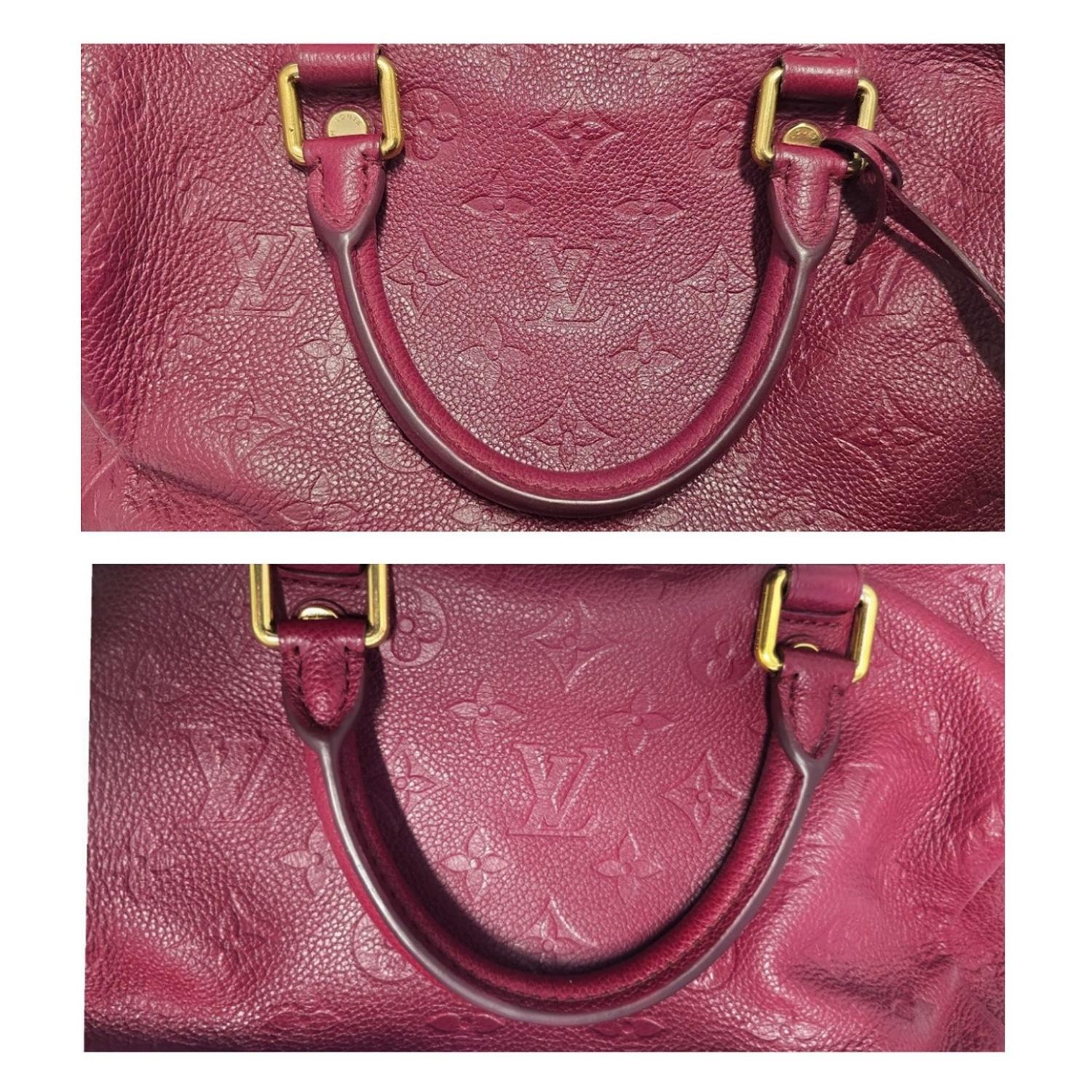 Louis Vuitton Vintage Monogram Empreinte Speedy Bandouliere 25 For Sale 5