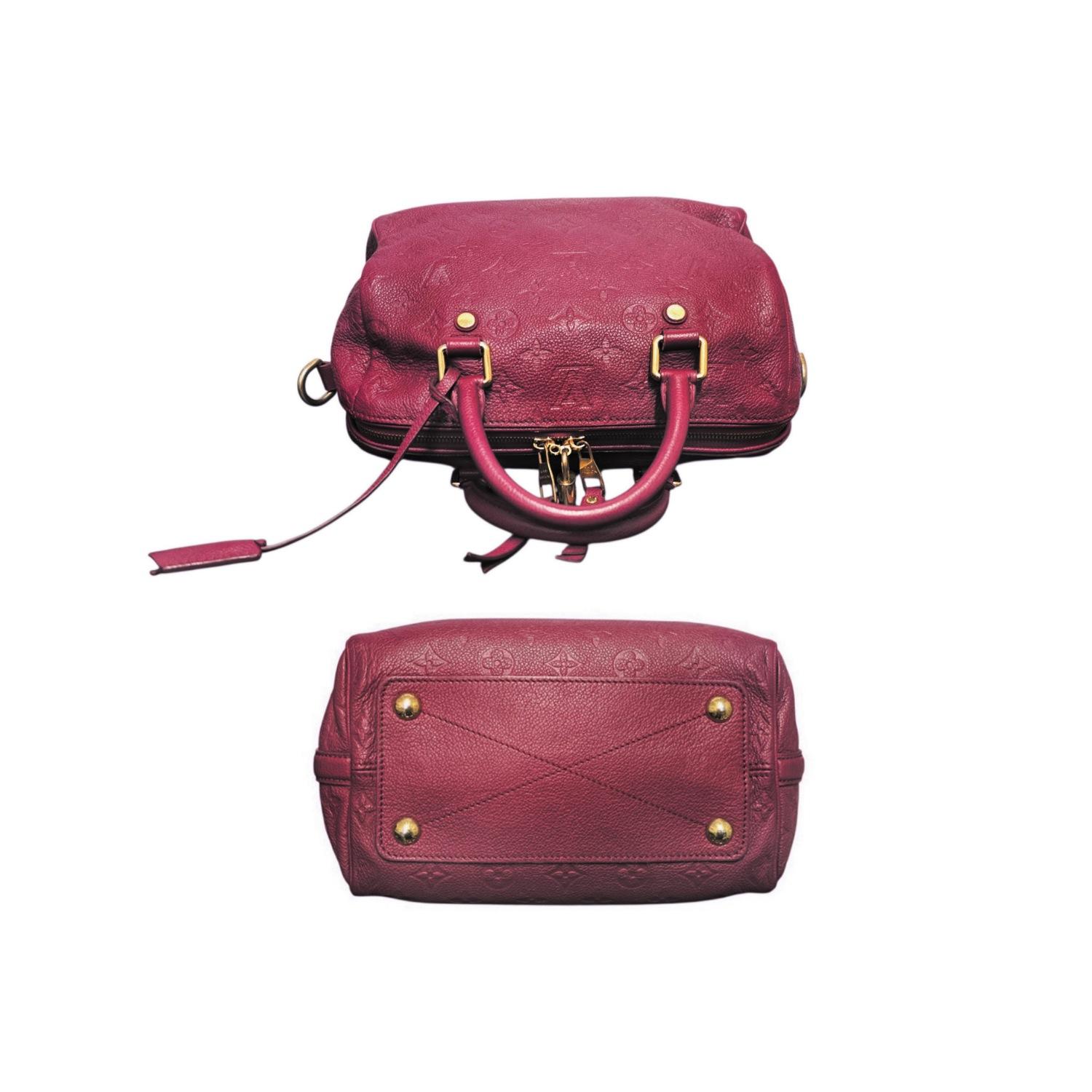 Louis Vuitton Vintage Monogram Empreinte Speedy Bandouliere 25 For Sale 1