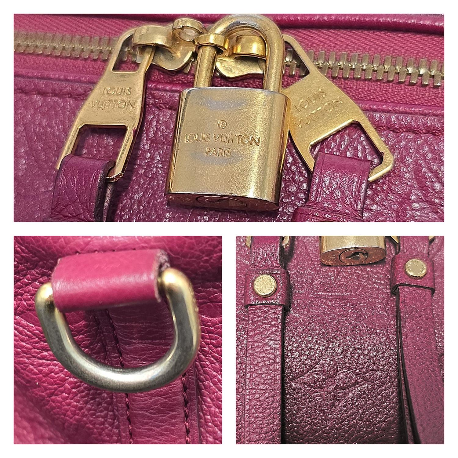 Louis Vuitton Vintage Monogram Empreinte Speedy Bandouliere 25 For Sale 4