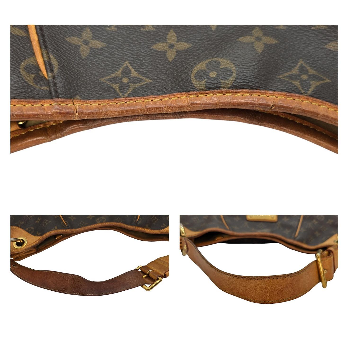 Louis Vuitton Vintage Monogram Galleria GM Hobo For Sale 3