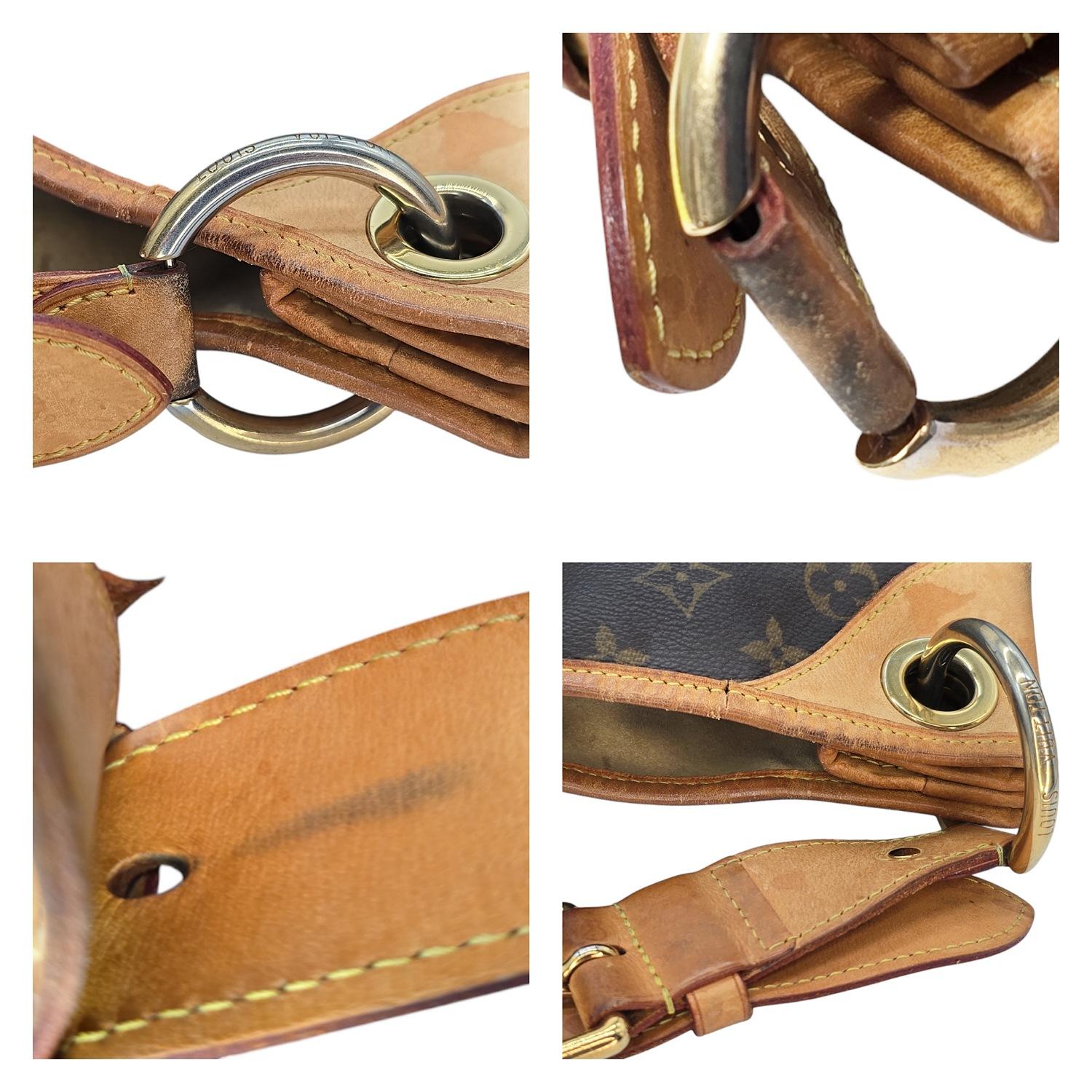 Louis Vuitton Vintage Monogram Galleria GM Hobo For Sale 4