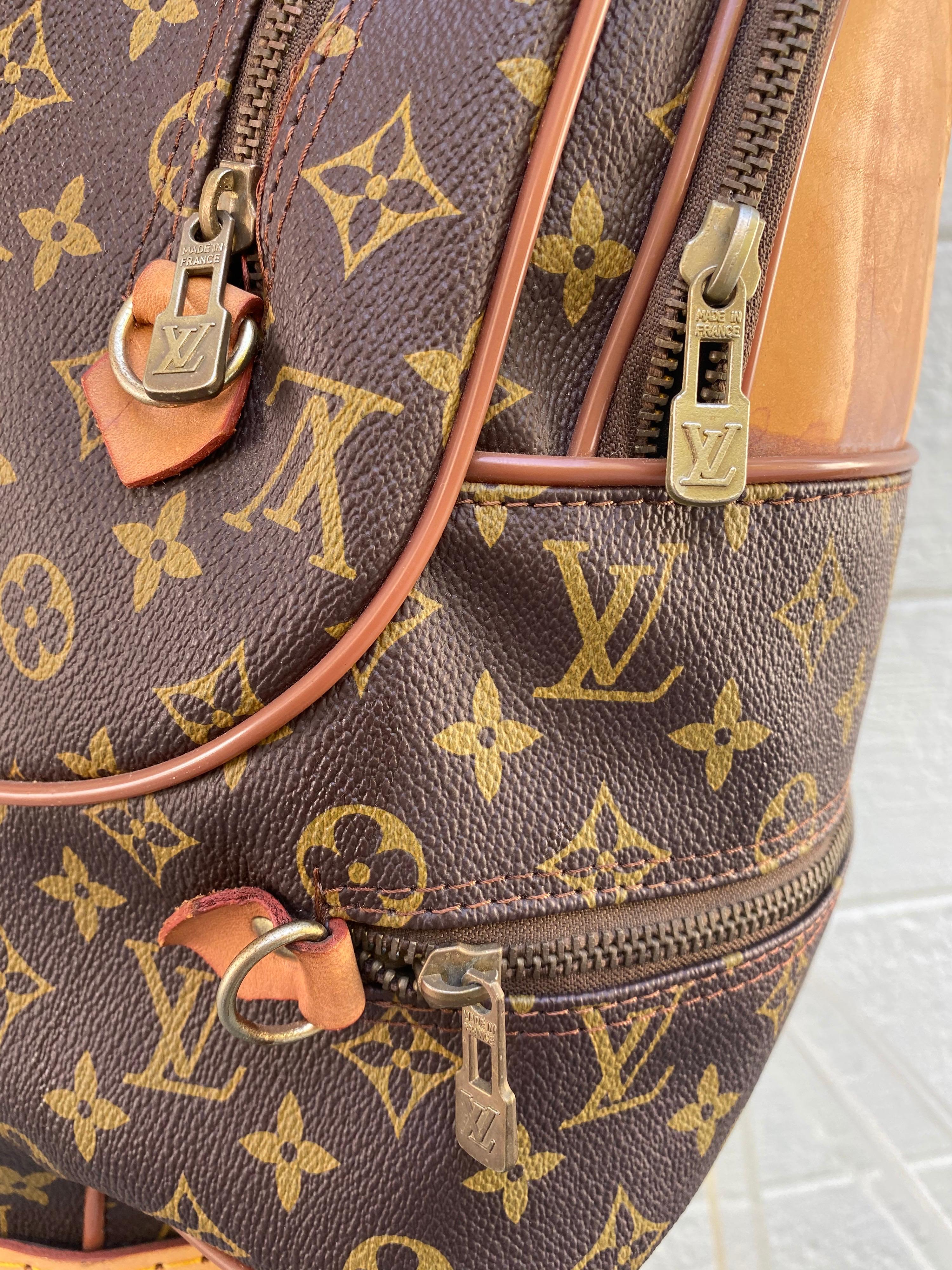 Louis Vuitton Vintage Monogram Golf Case Trunk Travel Bag 2