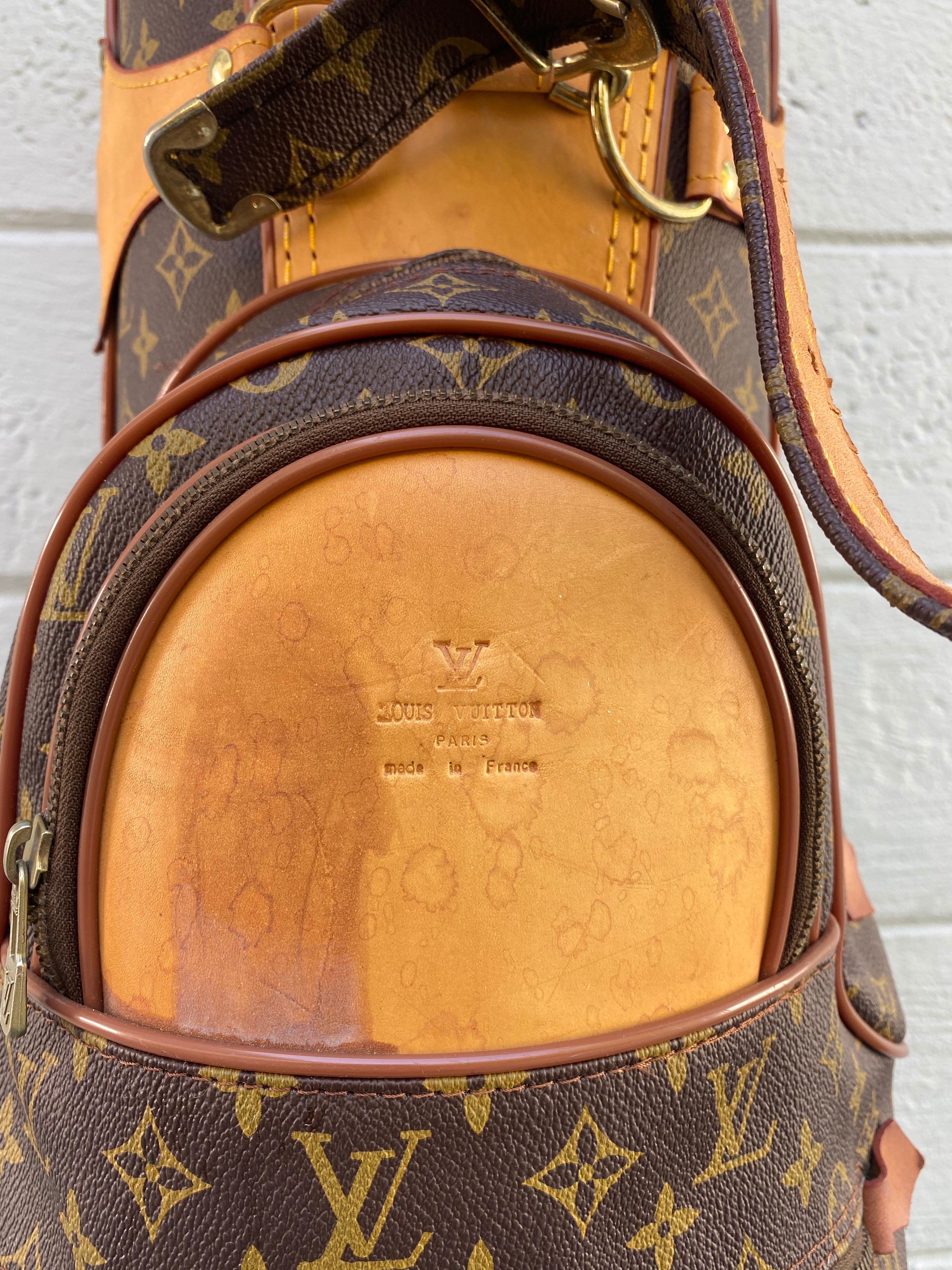 Louis Vuitton Vintage Monogram Golf Case Trunk Travel Bag 3