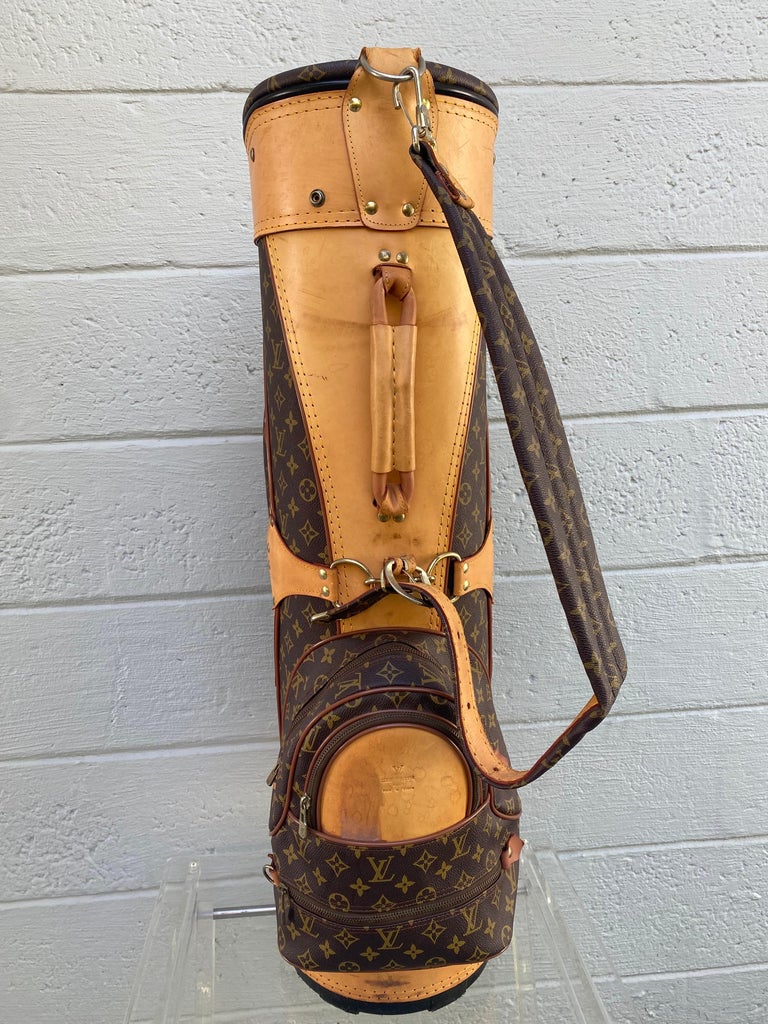 Louis Vuitton Vintage Monogram Golf Case Trunk Travel Bag at 1stDibs
