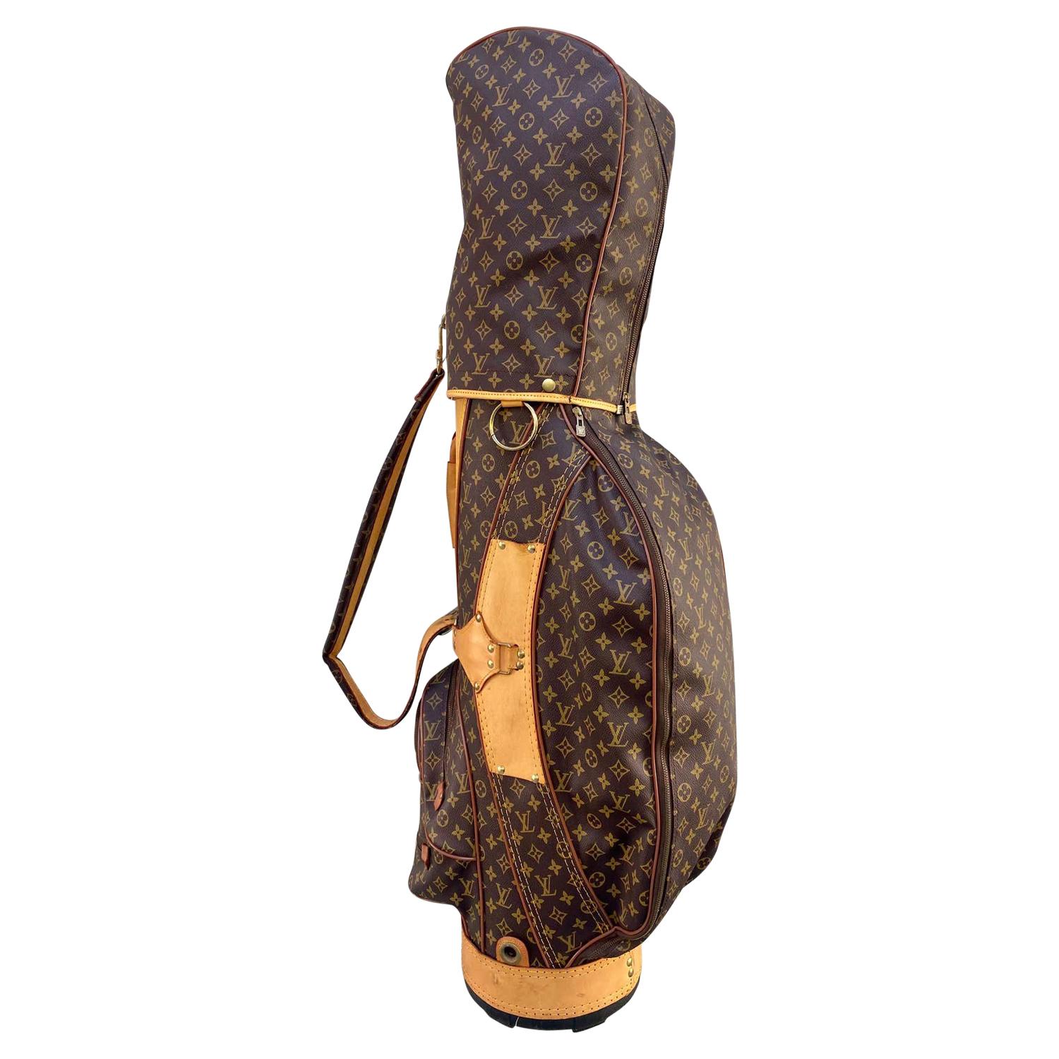 Vintage Louis Vuitton Cart Golf Bag w/ Rainhood & Strap Ships Free ·  SwingPoint Golf®