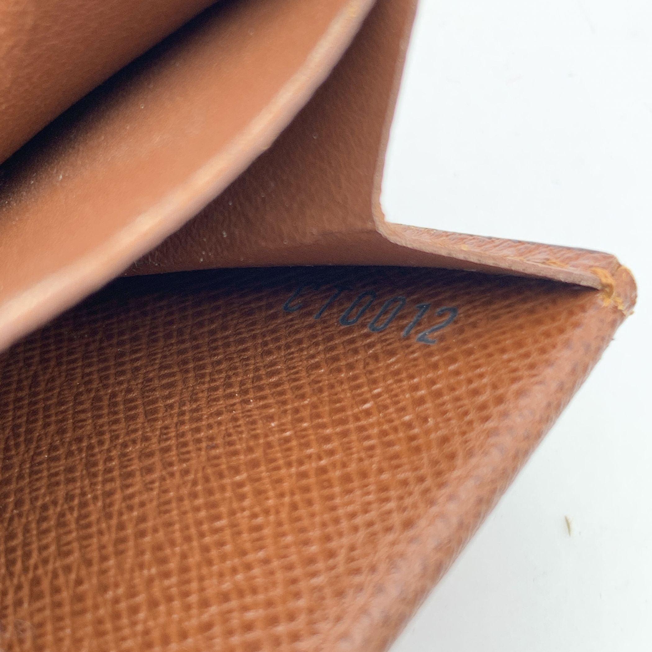 Louis Vuitton Vintage Monogram Gousset Change Coin Purse M61970 2