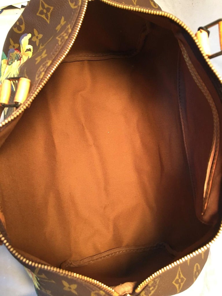 New Vintage x Louis Vuitton Speedy 35 with Hand-Painted Melting