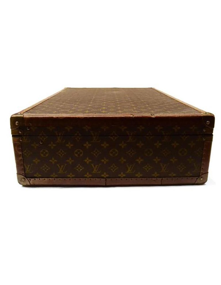 Louis Vuitton Vintage Monogram Hard Suitcase For Sale at 1stDibs  vintage louis  vuitton hard suitcase, louis vuitton cigarette hard case, lv hard suitcase