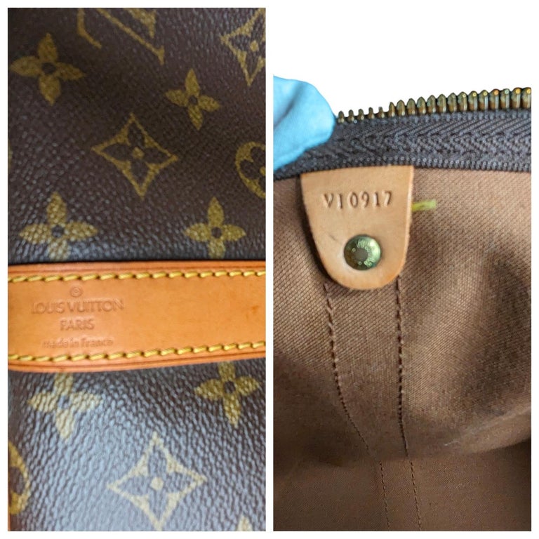Louis Vuitton, Bags, Authentic Vintage Lv Monogram Keepall Bando  Bandoulier Size 6 Travel Bag
