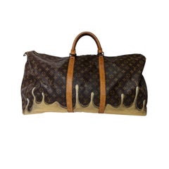Borsa Louis Vuitton Vintage Monogram Keepall Bandouliere 60
