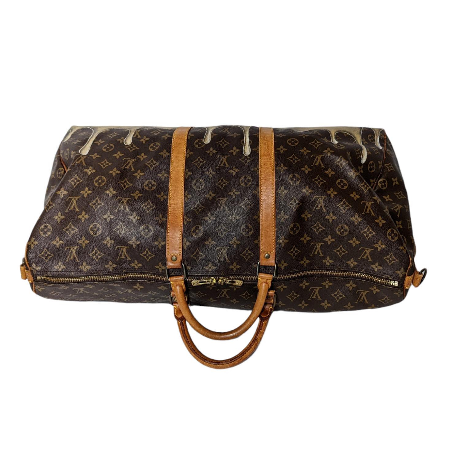 Louis Vuitton Vintage Monogram Keepall Bandouliere 60 Bag In Good Condition In Scottsdale, AZ