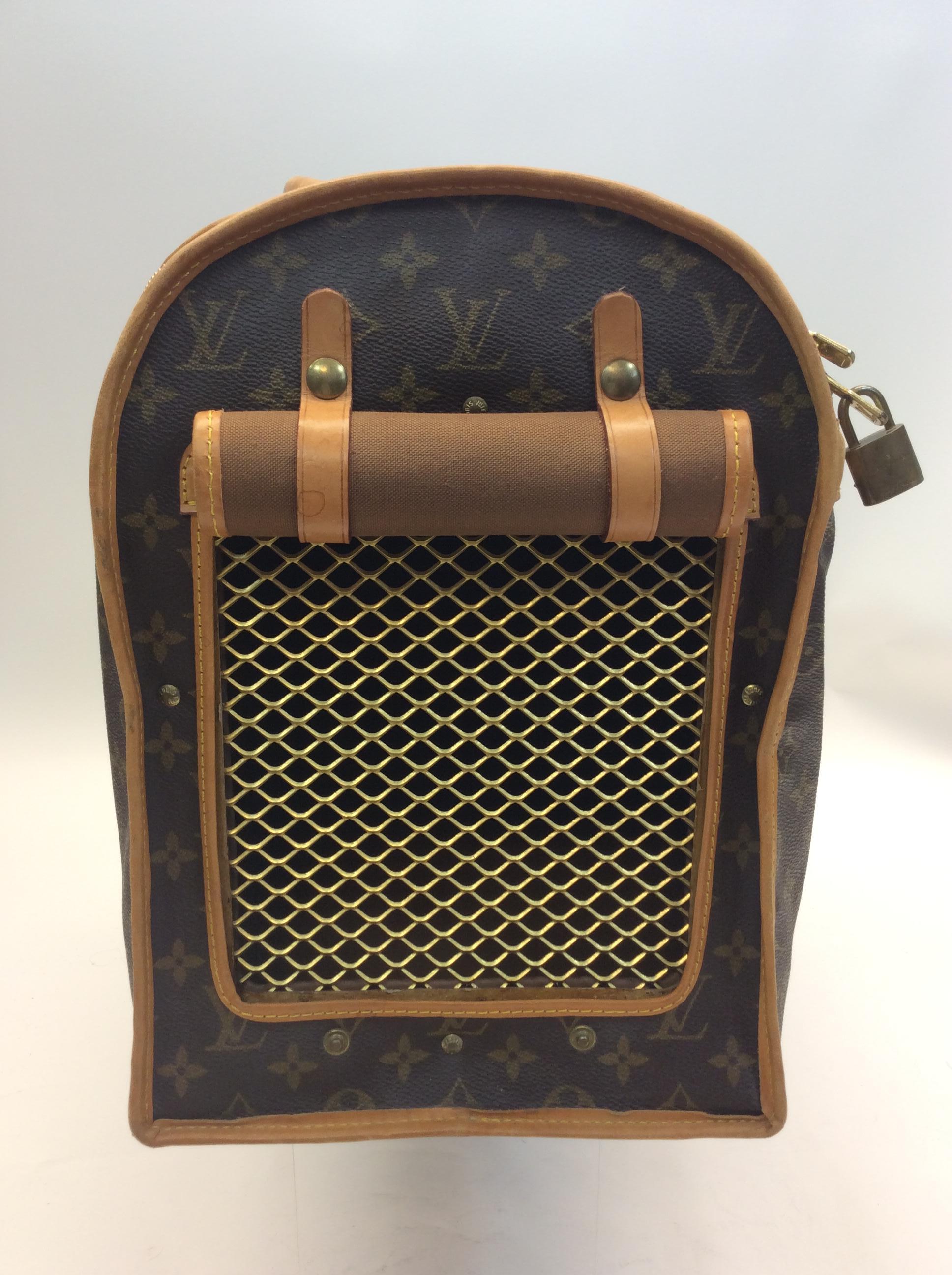 Louis Vuitton Vintage Monogram Leather Dog Carrier
$1300
Made in France
Leather
19.5