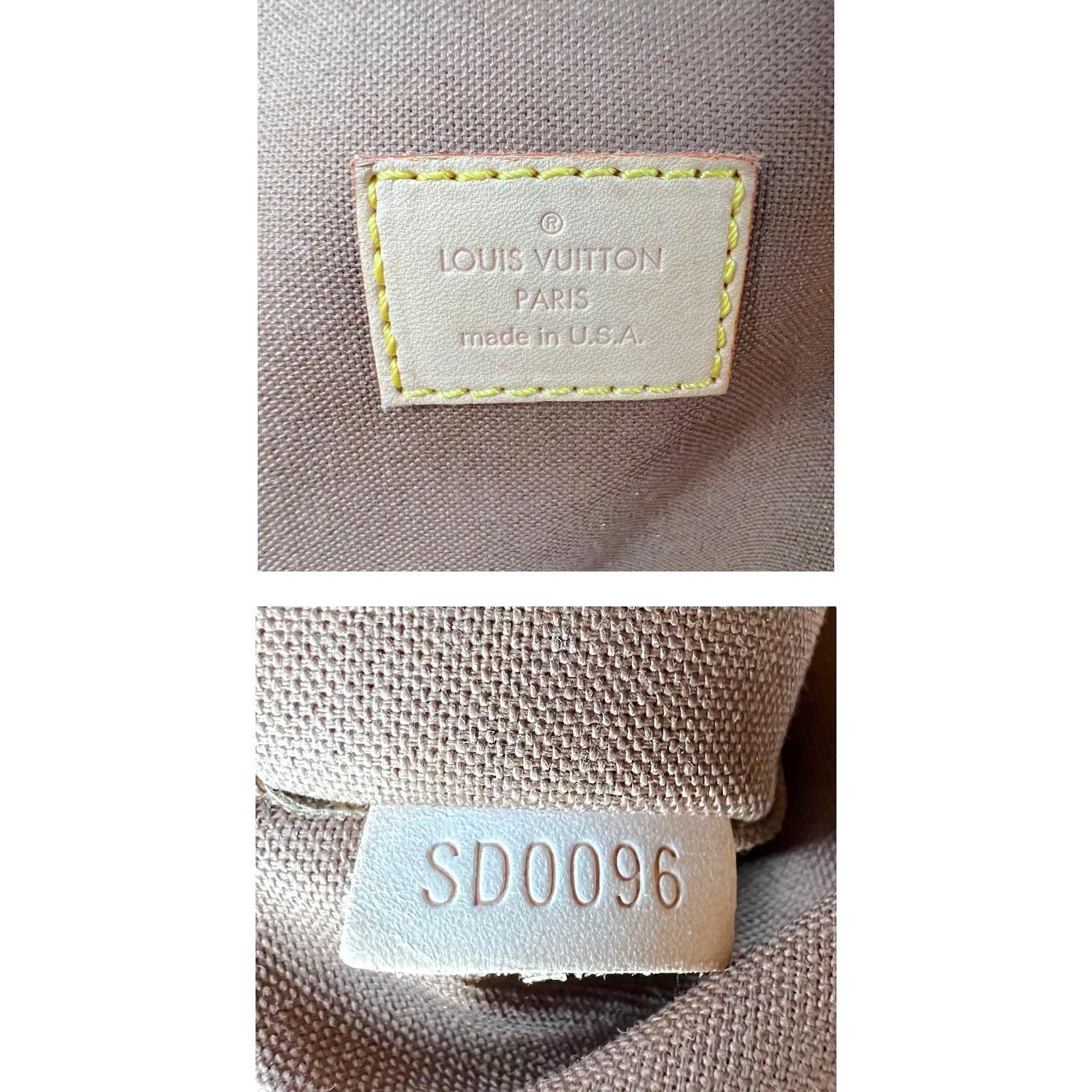 Louis Vuitton - Sac fourre-tout vintage à monogrammes Lockit 2