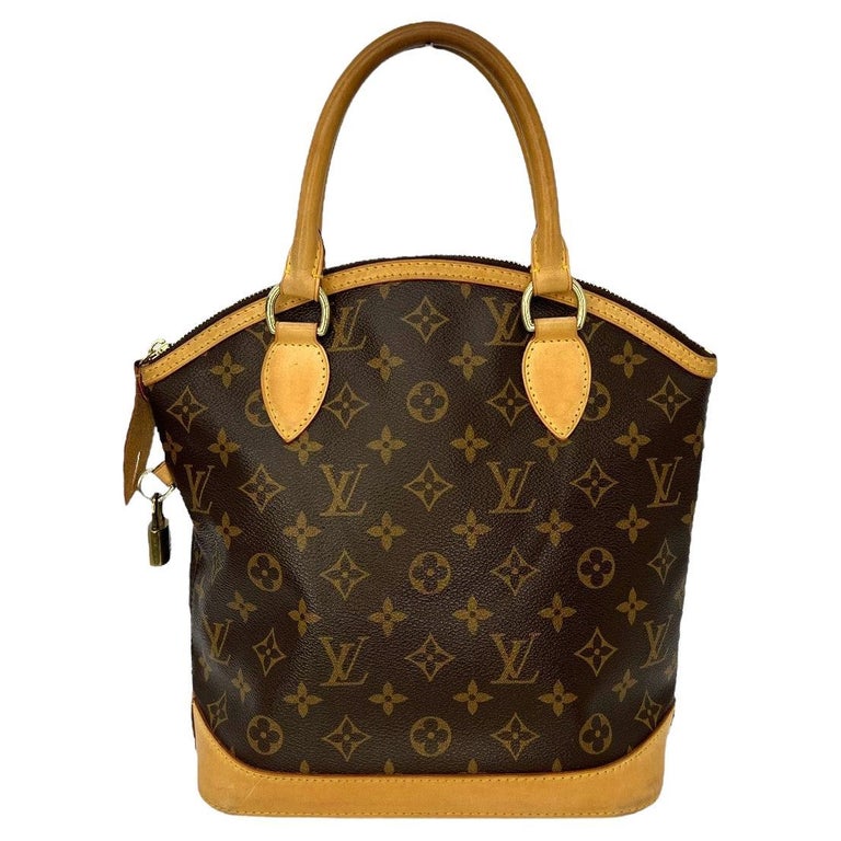 Louis Vuitton Louis Vuitton Lockit Monogram Canvas Handbag