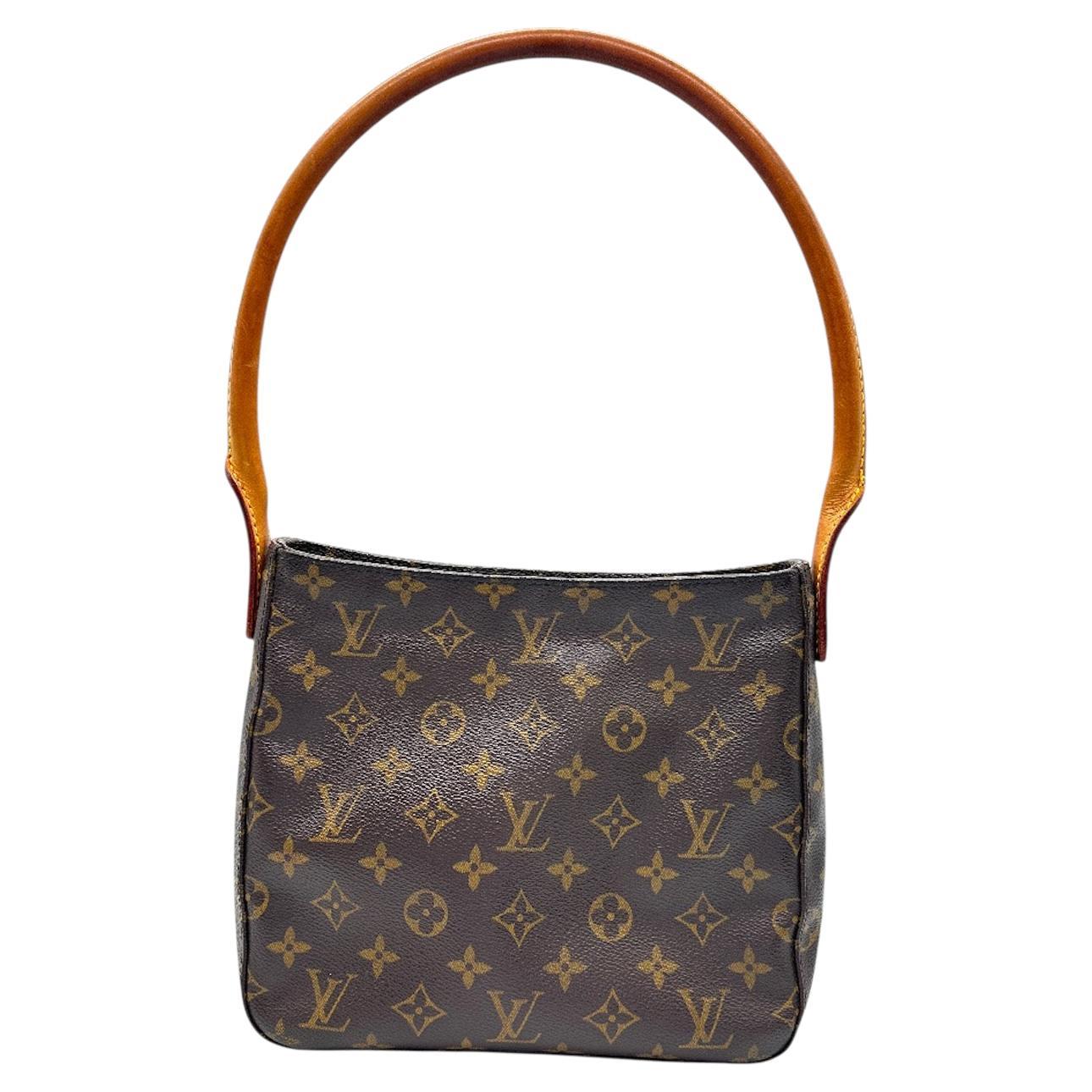 Louis Vuitton Vintage Monogram Looping MM Borsa a manico superiore
