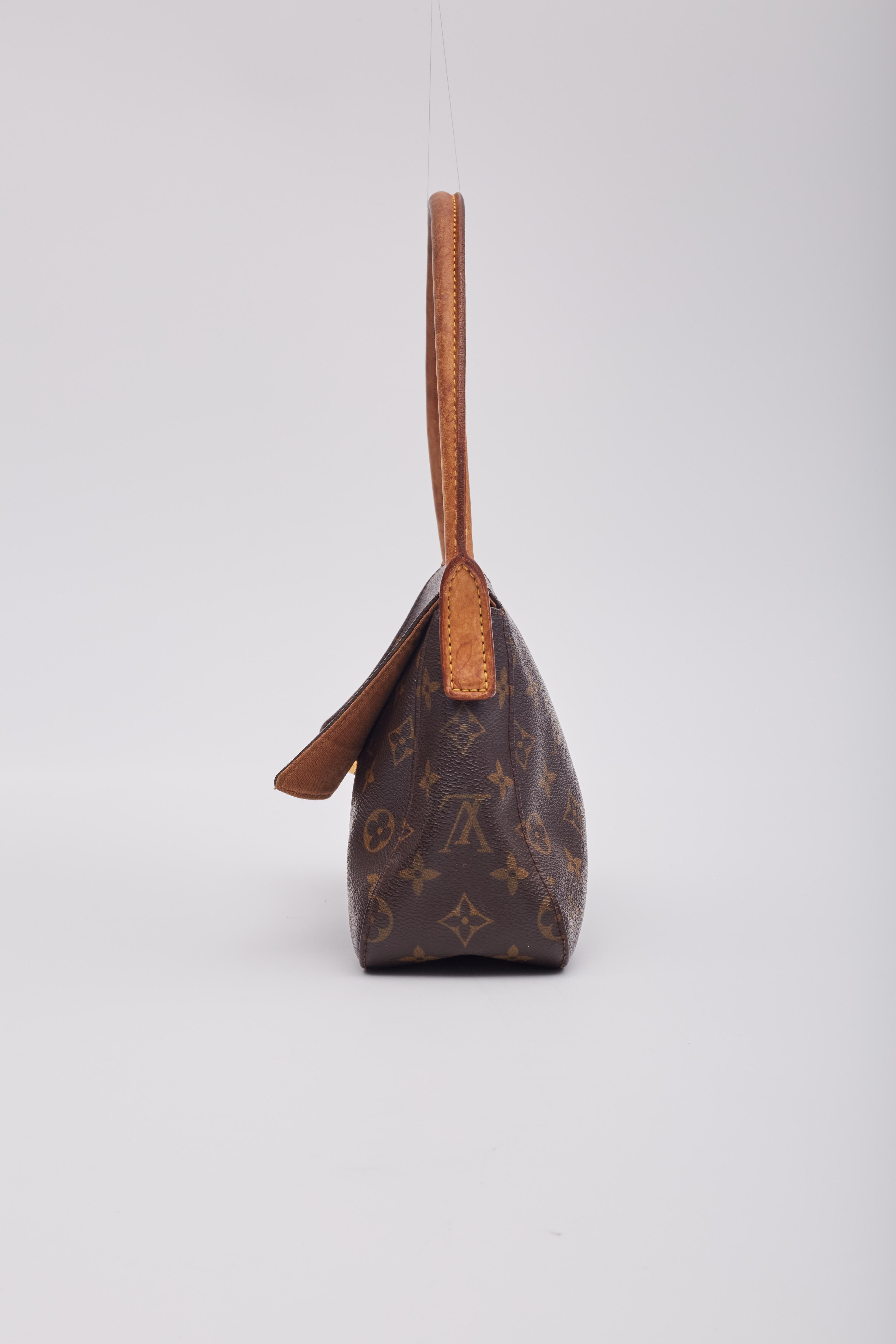 Louis Vuitton Vintage Monogram Looping Shoulder Bag Pm 1