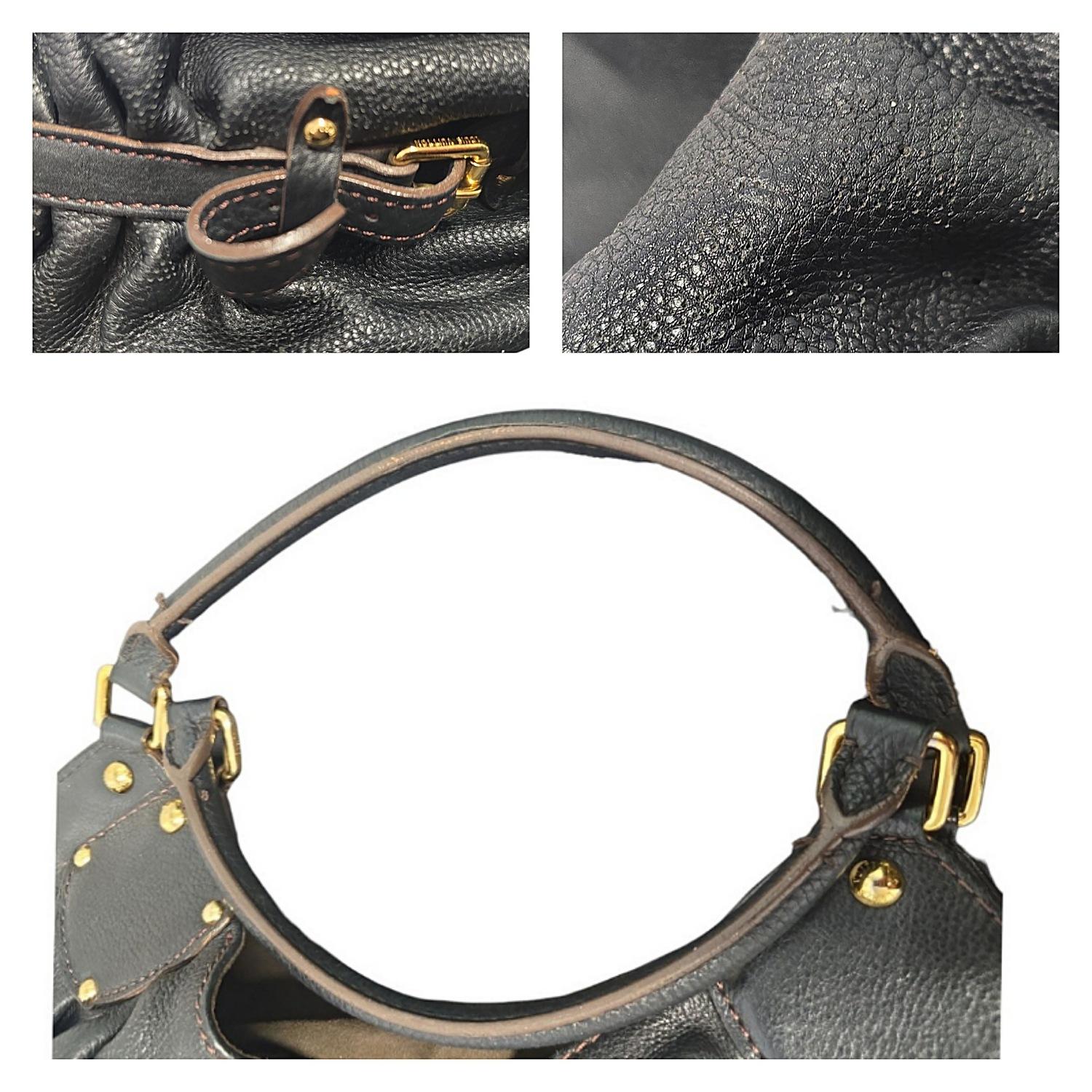 Louis Vuitton Vintage Monogram Mahina L Hobo Tasche im Angebot 6