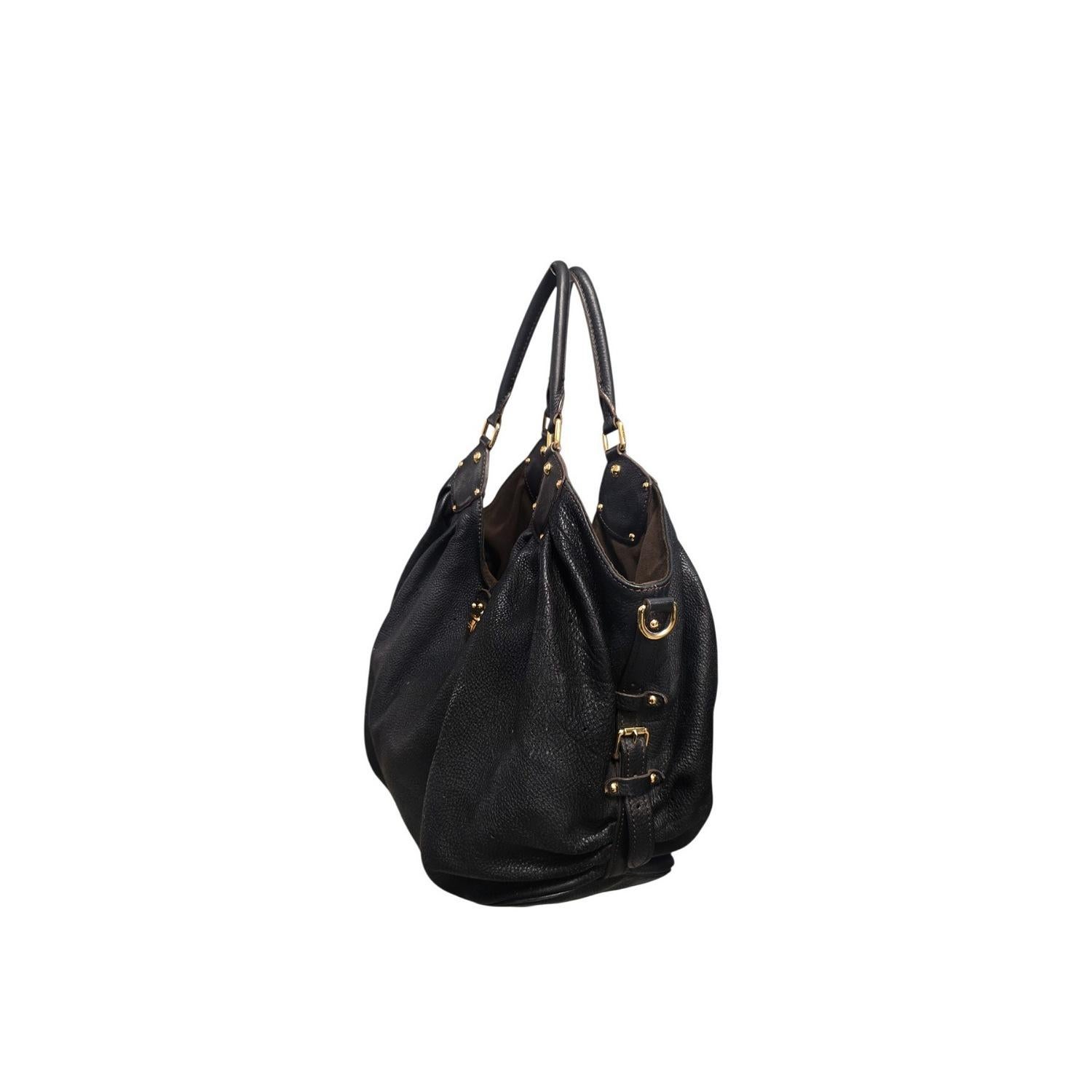 Louis Vuitton Vintage Monogram Mahina L Hobo Tasche Damen im Angebot