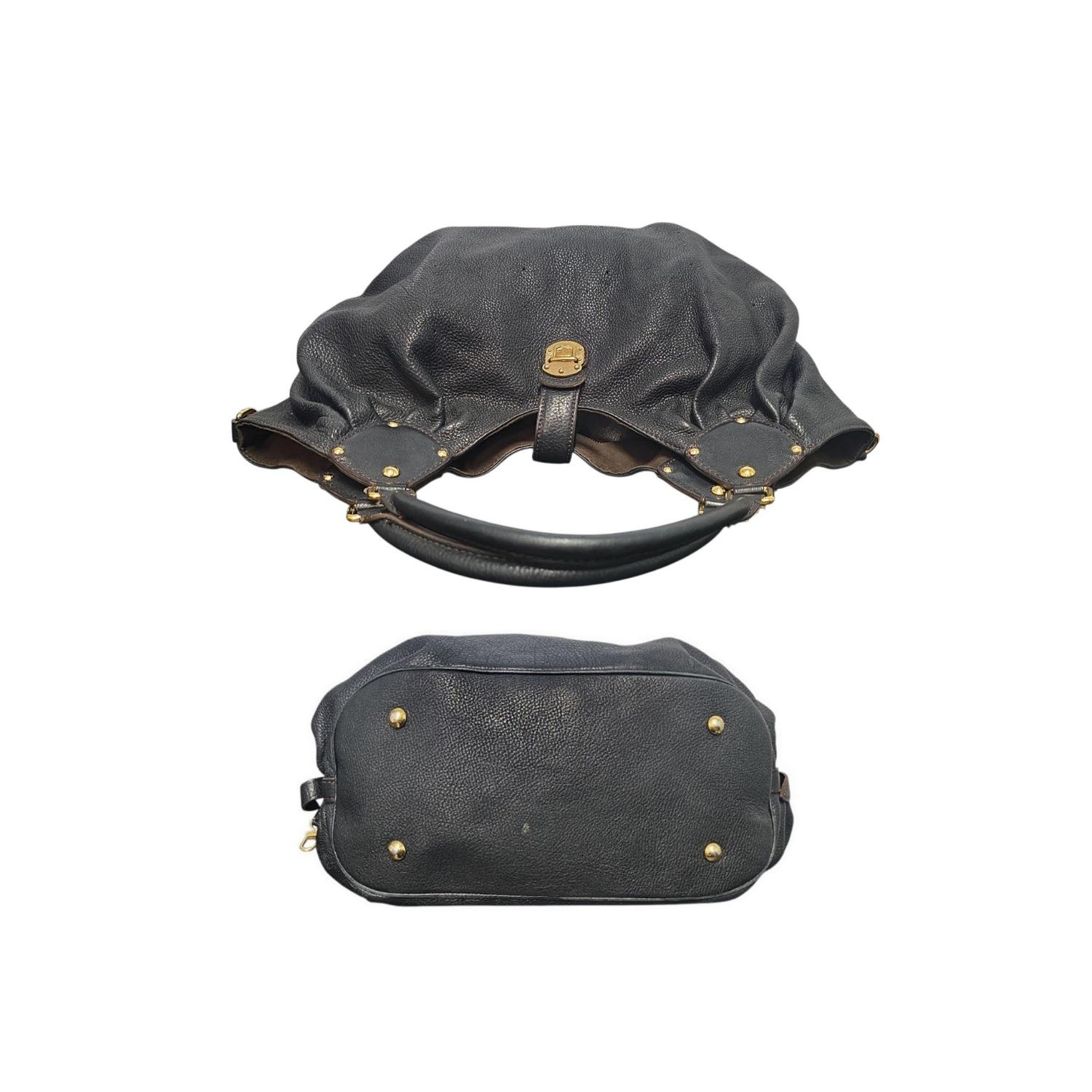 Louis Vuitton Vintage Monogram Mahina L Hobo Tasche im Angebot 2