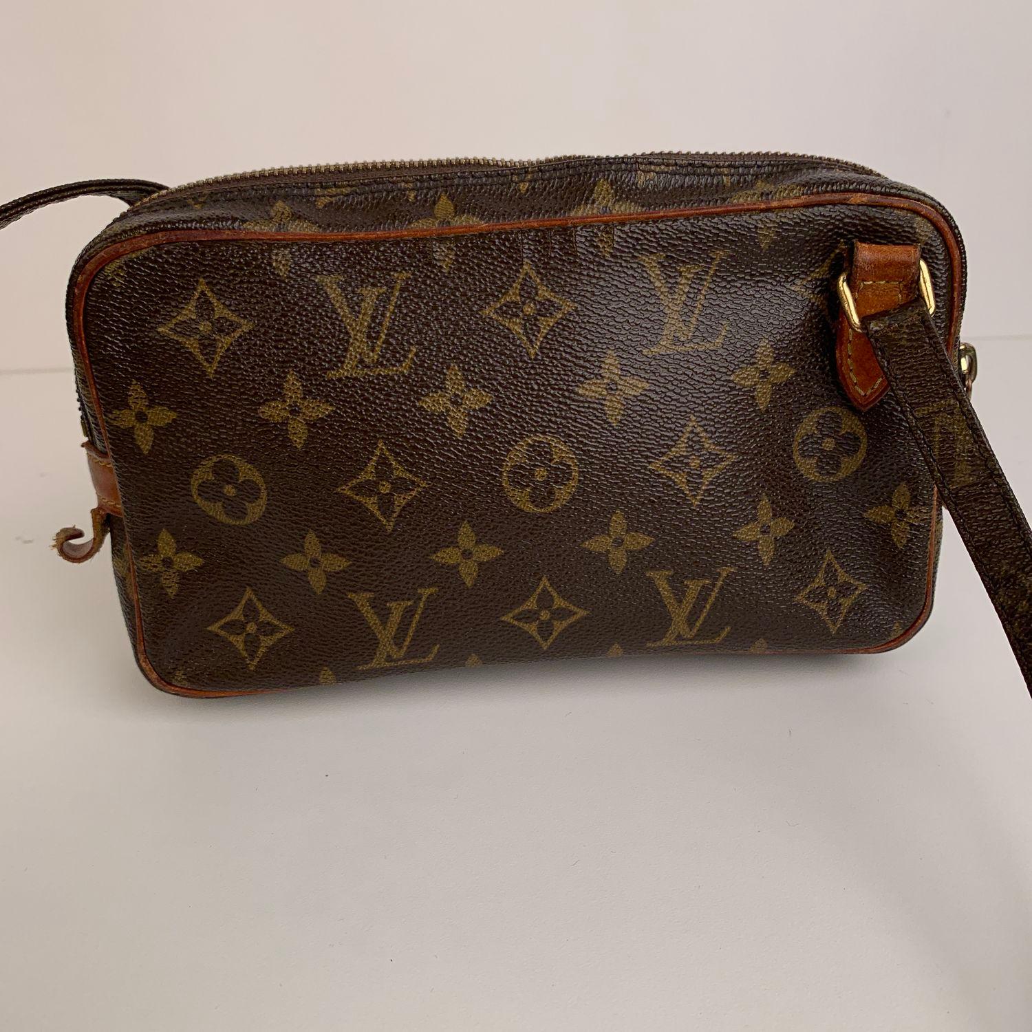 Louis Vuitton Vintage Monogram Marly Bandouliere Messenger Bag In Good Condition In Rome, Rome