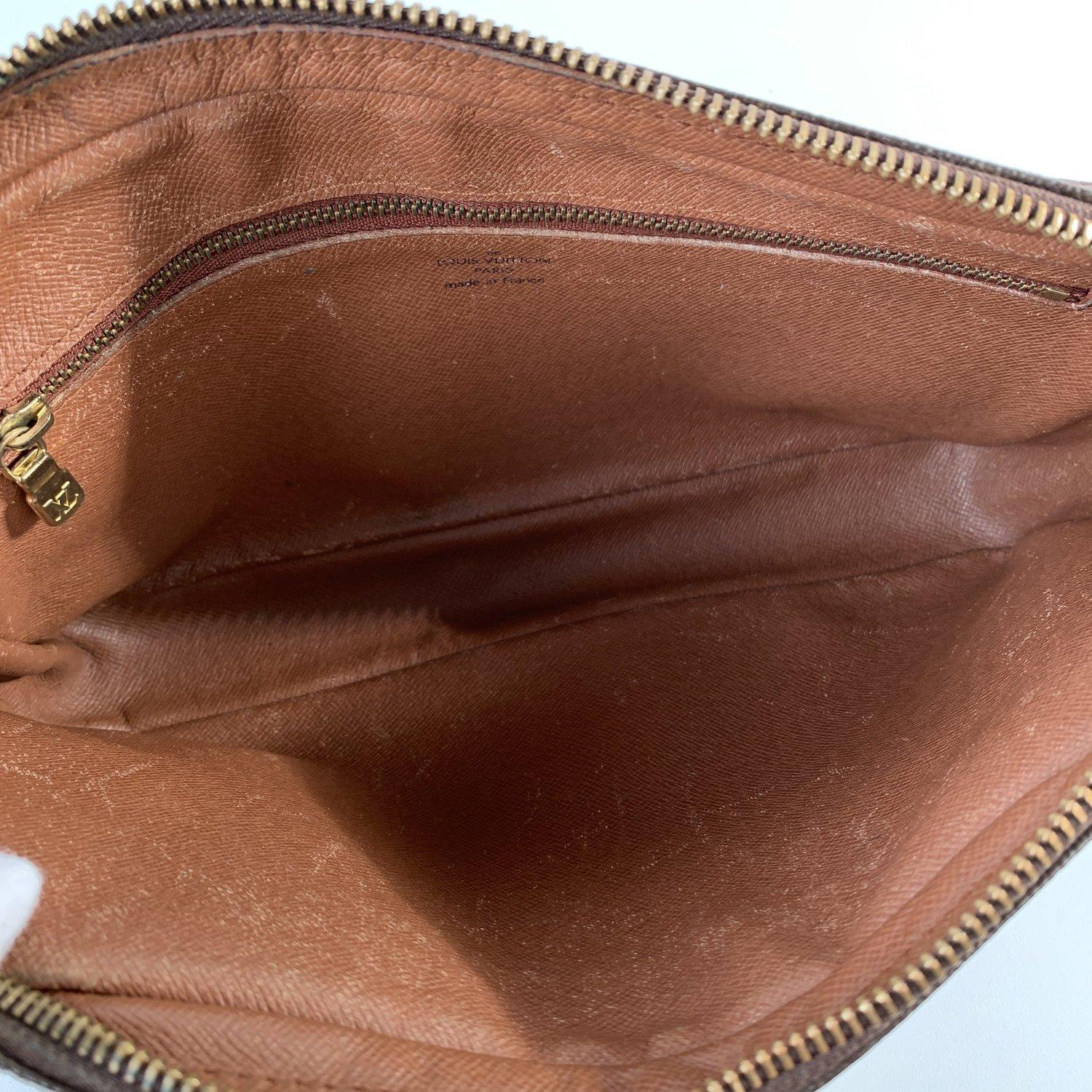 Louis Vuitton Vintage Monogram Marly Dragonne Clutch Wrist Bag 4