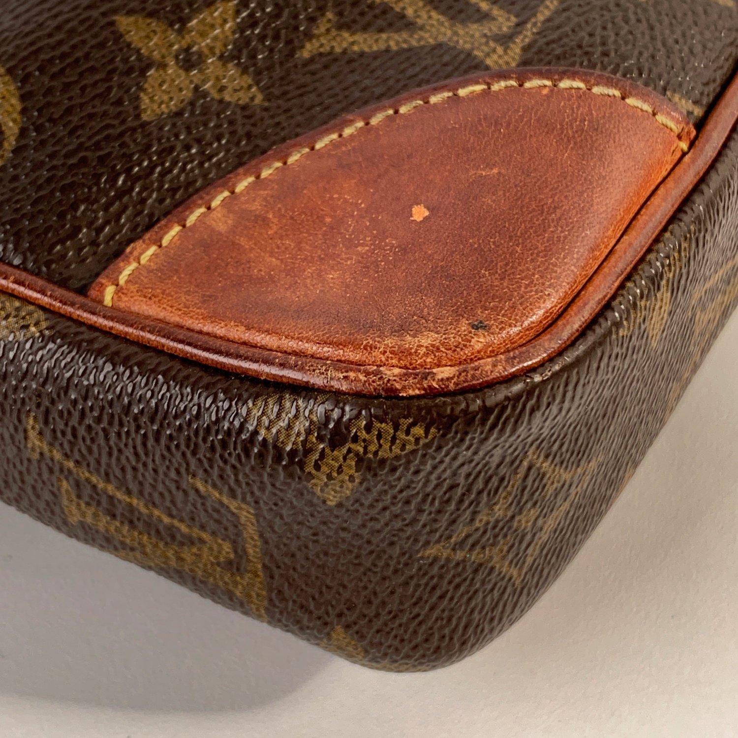 Women's Louis Vuitton Vintage Monogram Marly Dragonne Clutch Wrist Bag