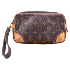 Louis Vuitton Vintage Monogram Marly Dragonne PM Wristlet Bag M51827