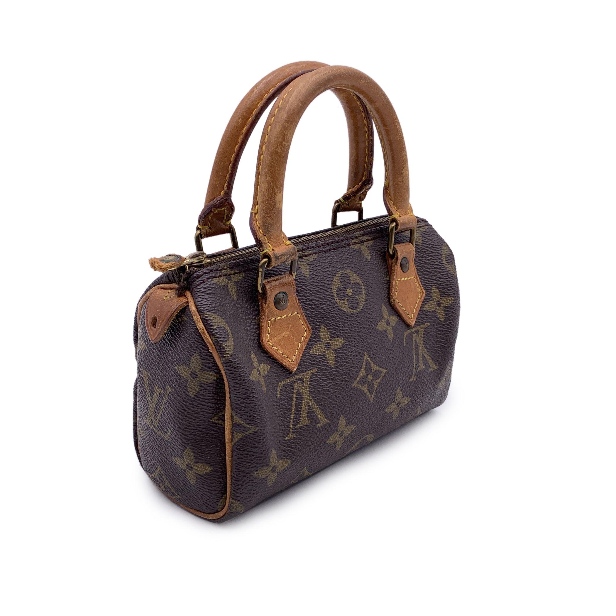 Louis Vuitton Vintage Monogram Mini HL Speedy Nano Bag M41534 In Good Condition In Rome, Rome