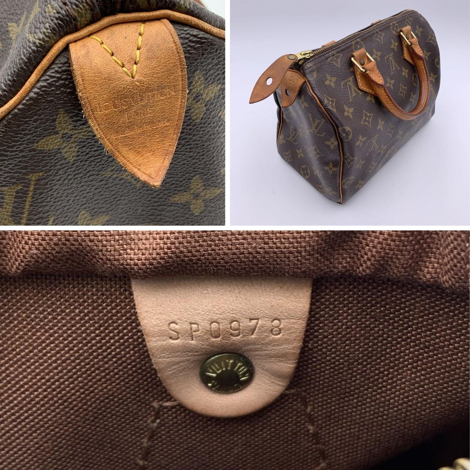 Louis Vuitton Vintage Monogram Mini HL Speedy Nano Bag M41534 In Good Condition In Rome, Rome
