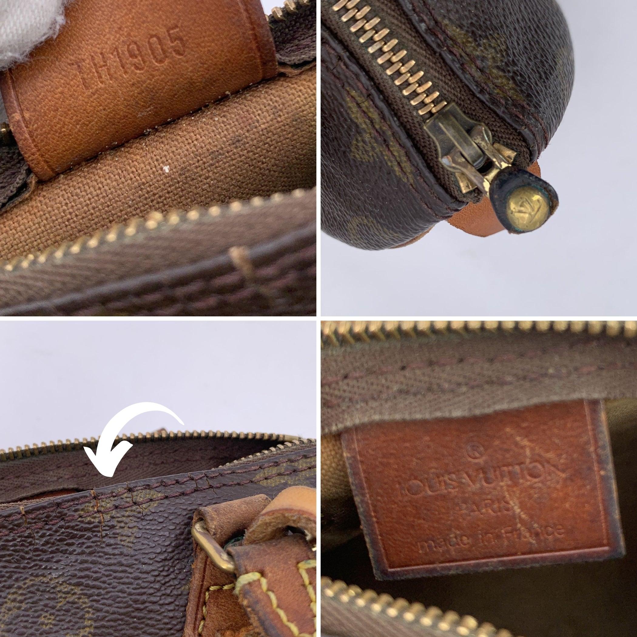 Women's Louis Vuitton Vintage Monogram Mini HL Speedy Nano Bag with Strap For Sale
