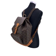 Louis Vuitton Vintage Monogram Montsouris GM Backpack Bag M51135