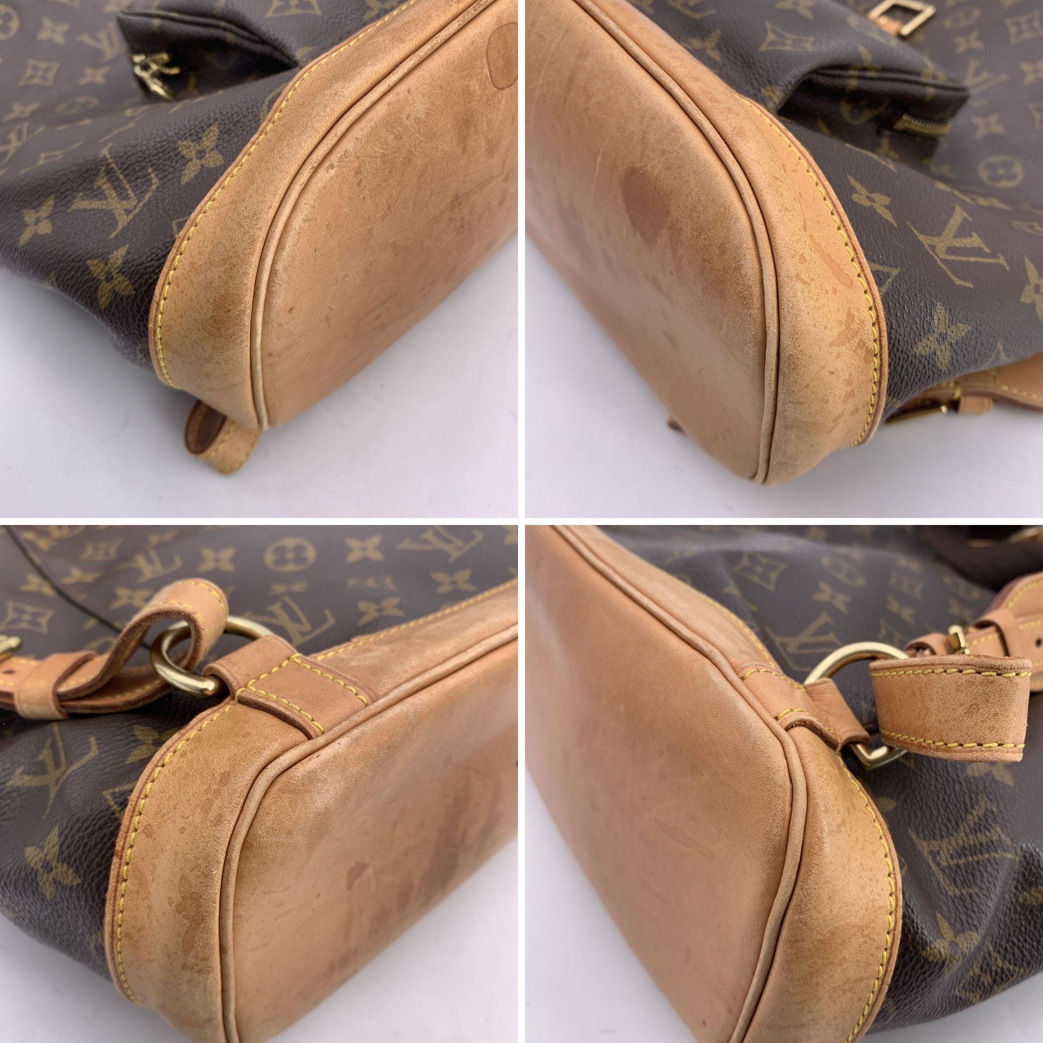 Women's or Men's Louis Vuitton Vintage Monogram Montsouris GM Backpack Bag M51135