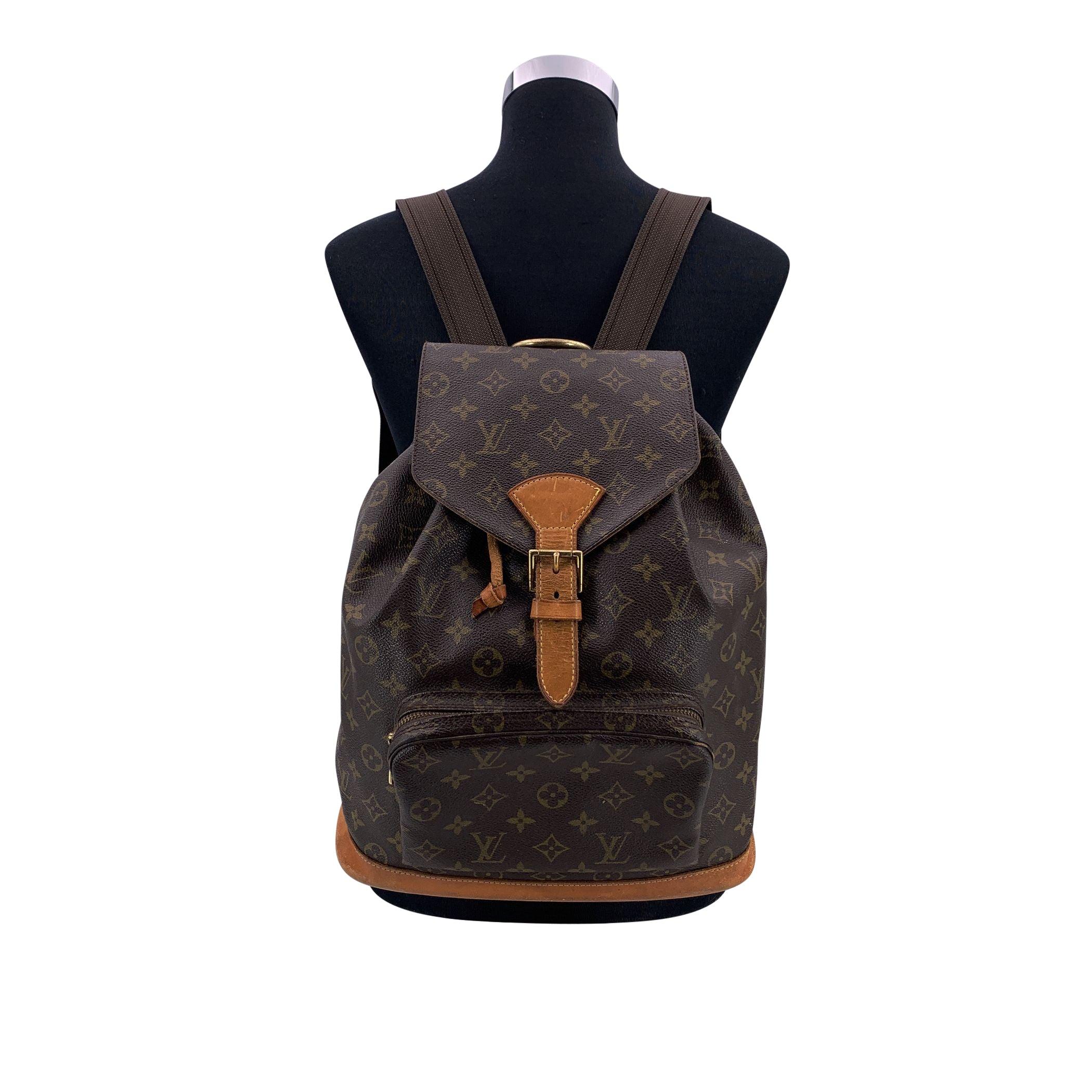 Louis Vuitton Vintage Monogram Montsouris GM Zaino Borsa M51135 in vendita 2