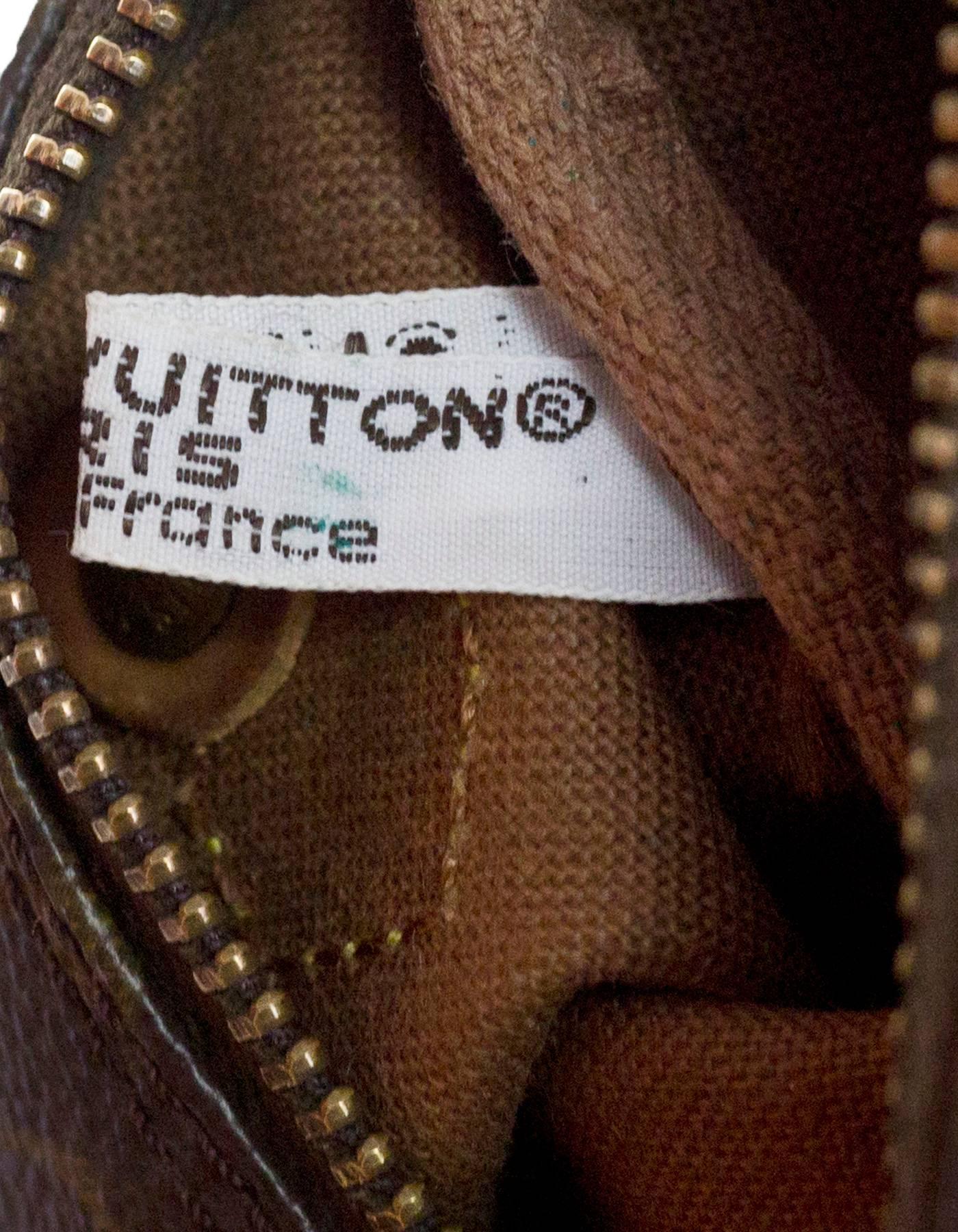 Louis Vuitton Vintage Monogram Nano Speedy Crossbody Bag 3