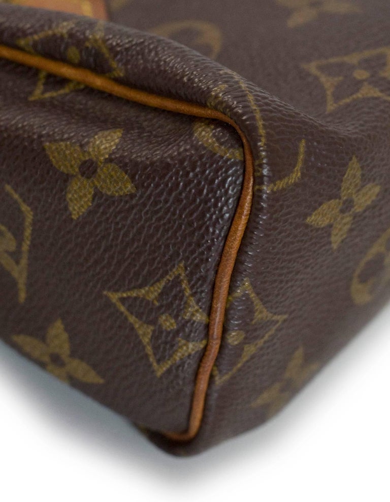 Louis Vuitton Vintage Monogram Nano Speedy Crossbody Bag For Sale at 1stdibs