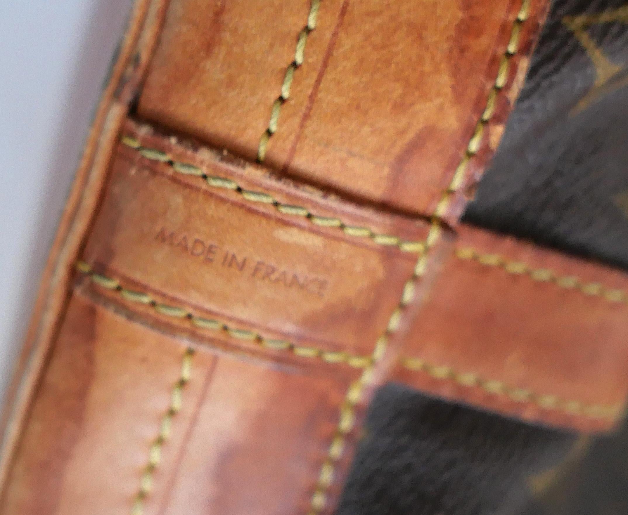 Louis Vuitton Vintage Monogram Noe Drawstring Tote Bag For Sale 6