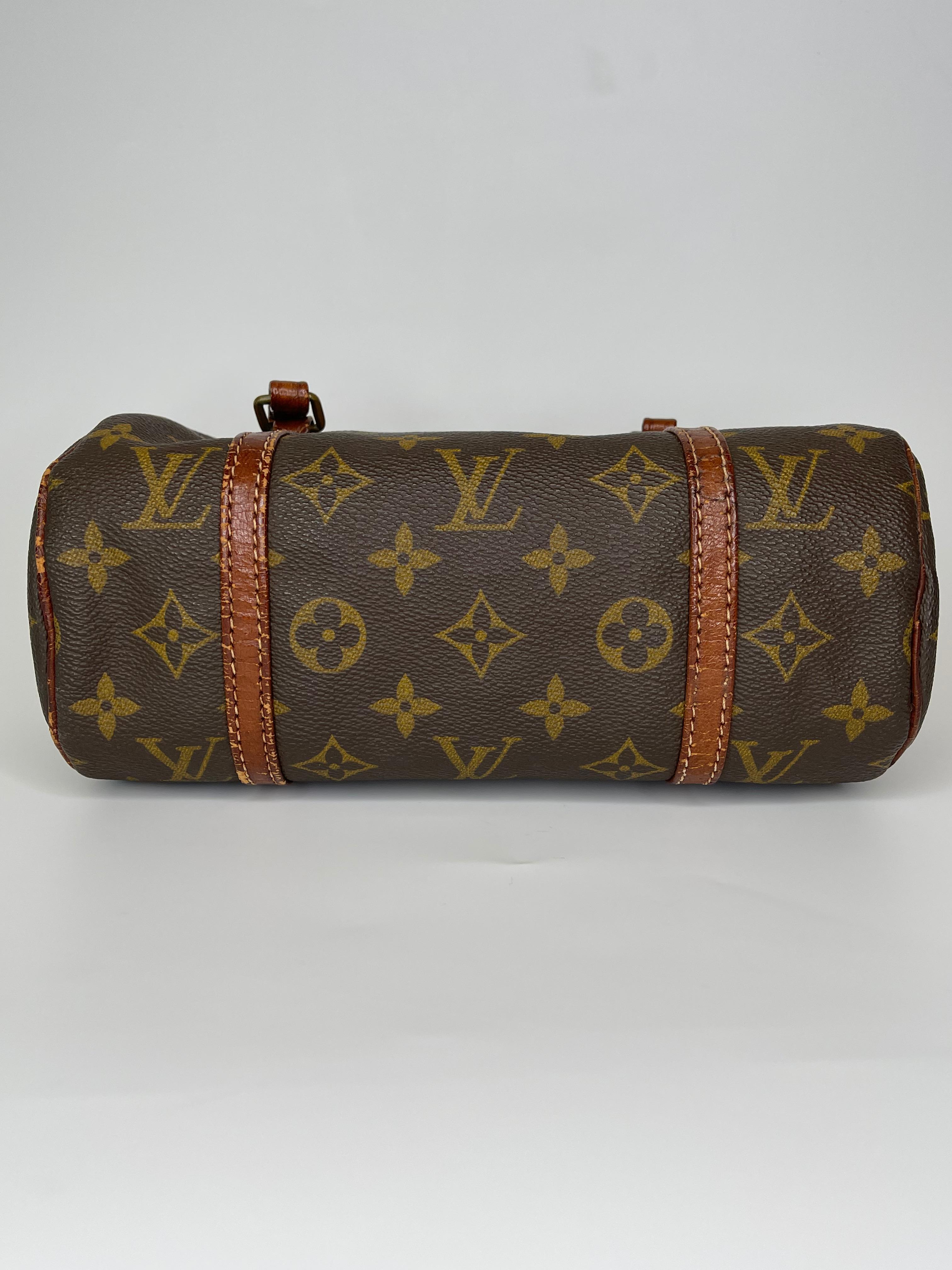 De las mujeres Bolso Louis Vuitton Vintage Monograma Papillon 22 Mariposa