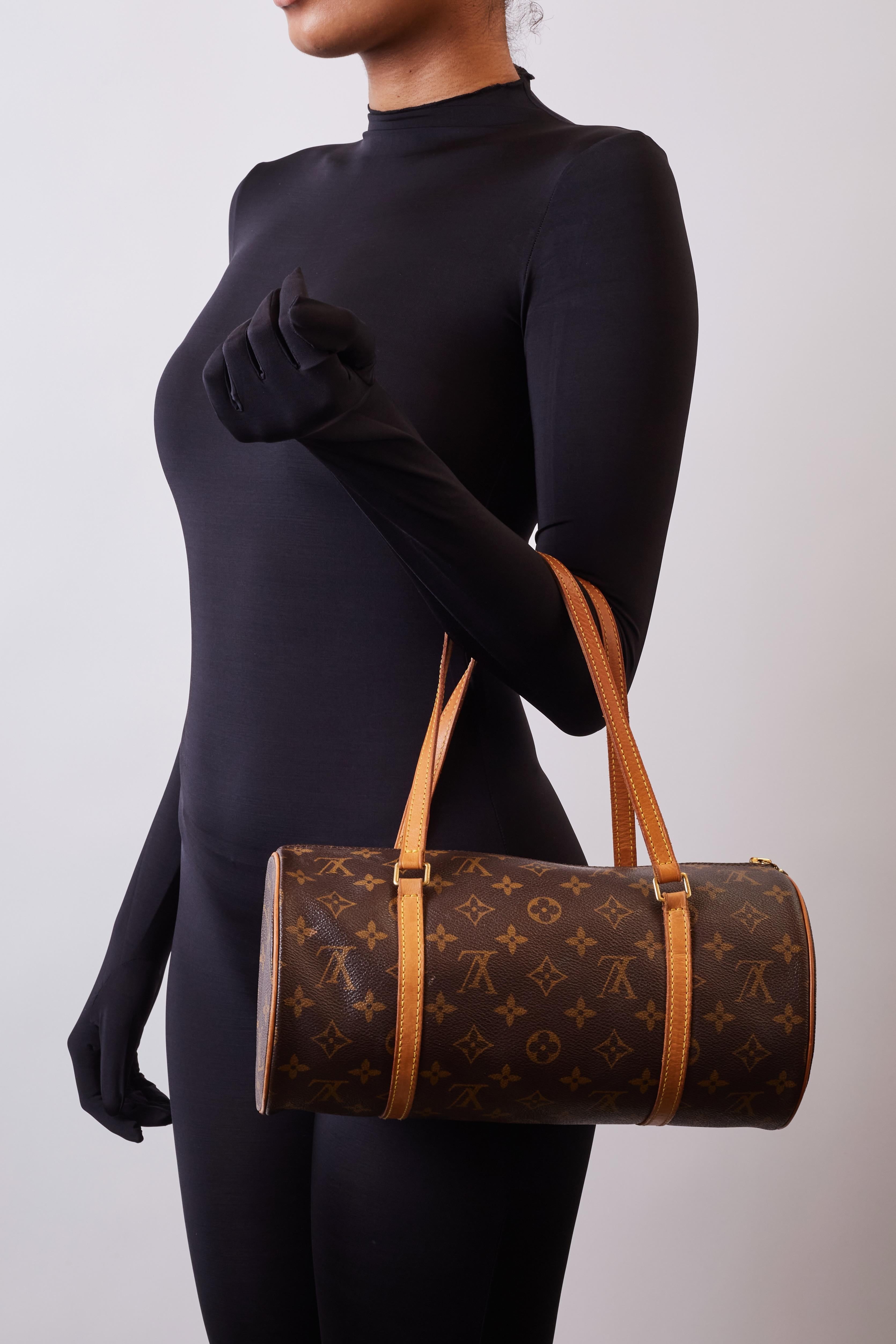 Authentic Louis Vuitton Monogram Canvas Papillon 26 & Authenticity  Certificate