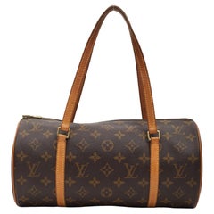 Louis Vuitton - Sac baril à monogrammes vintage Papillon 30