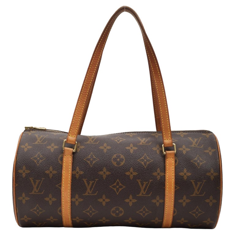 2003 Louis Vuitton Brown Monogram Coated Canvas and Leather Mini Papillion  at 1stDibs