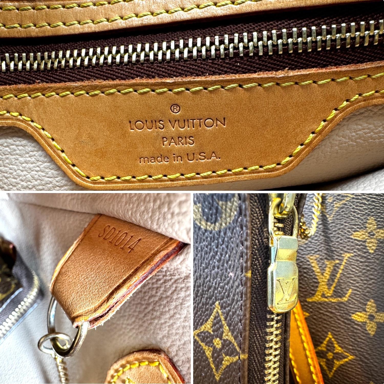 Louis Vuitton Vintage Monogram Petit Bucket Bag w/ Pouch For Sale 2