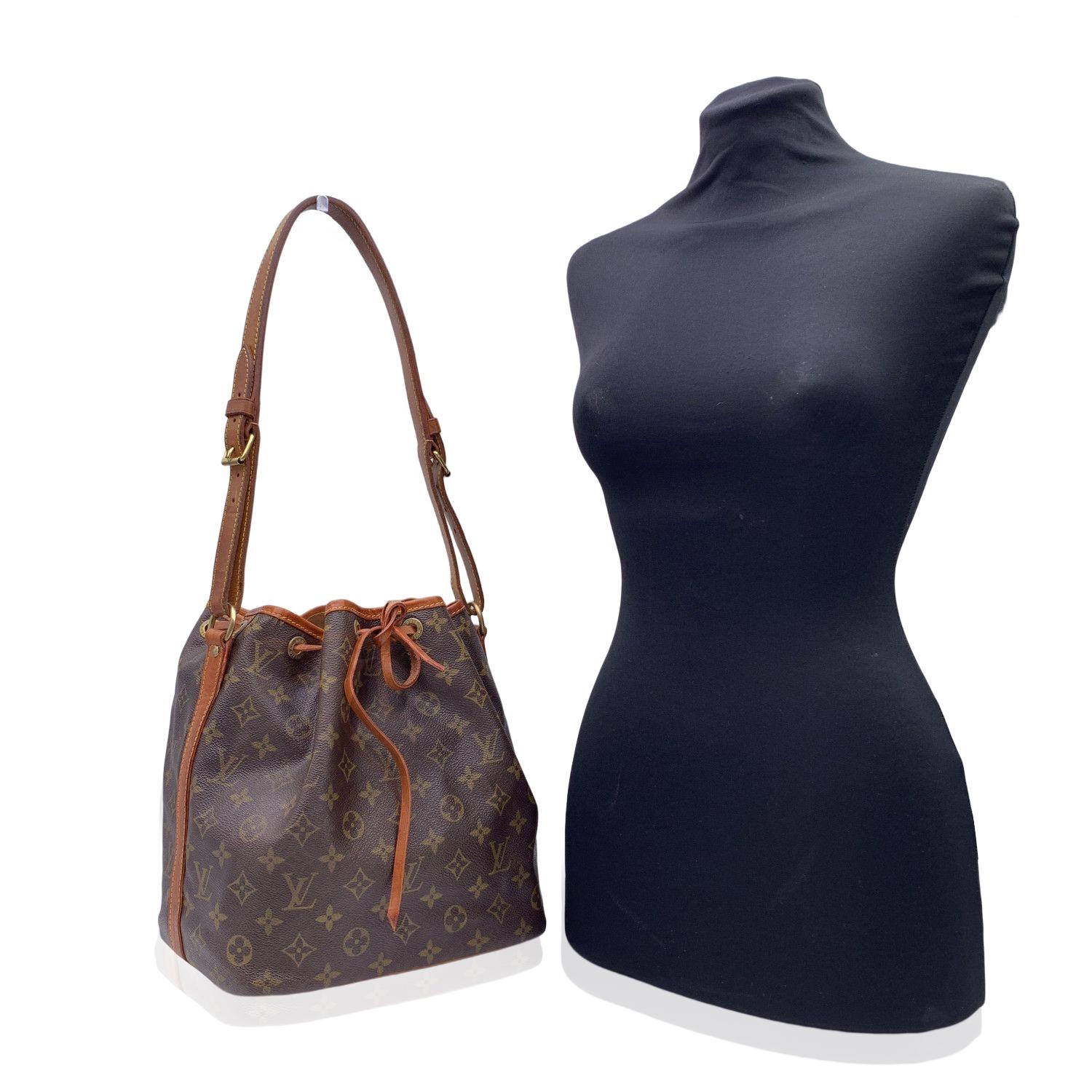 Louis Vuitton LV Monogram Noe Shoulder Bag Handbag Browns - RARE Malletier  Stamp