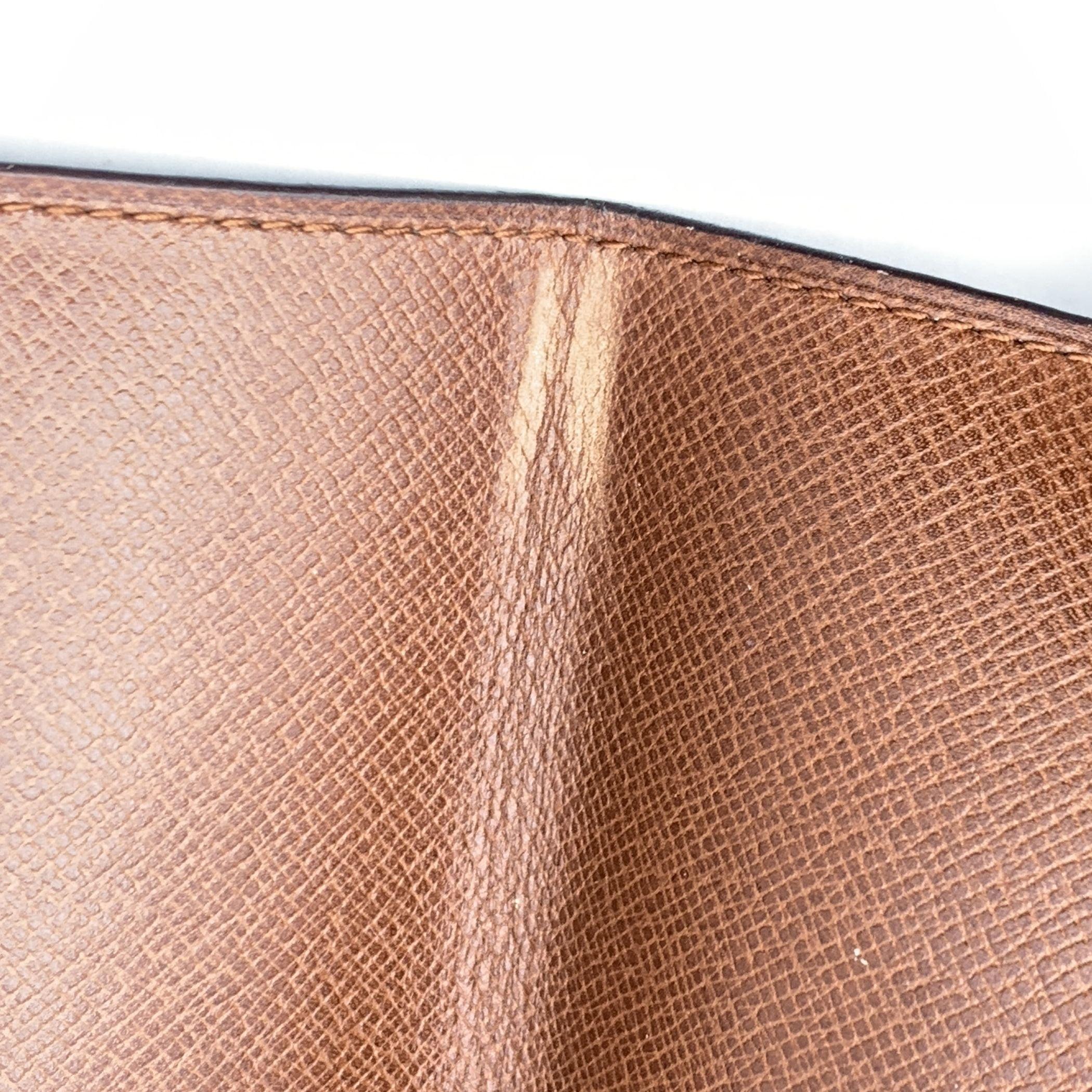 Louis Vuitton Vintage Monogram Porte Carte Pression Card Holder Case For Sale 1