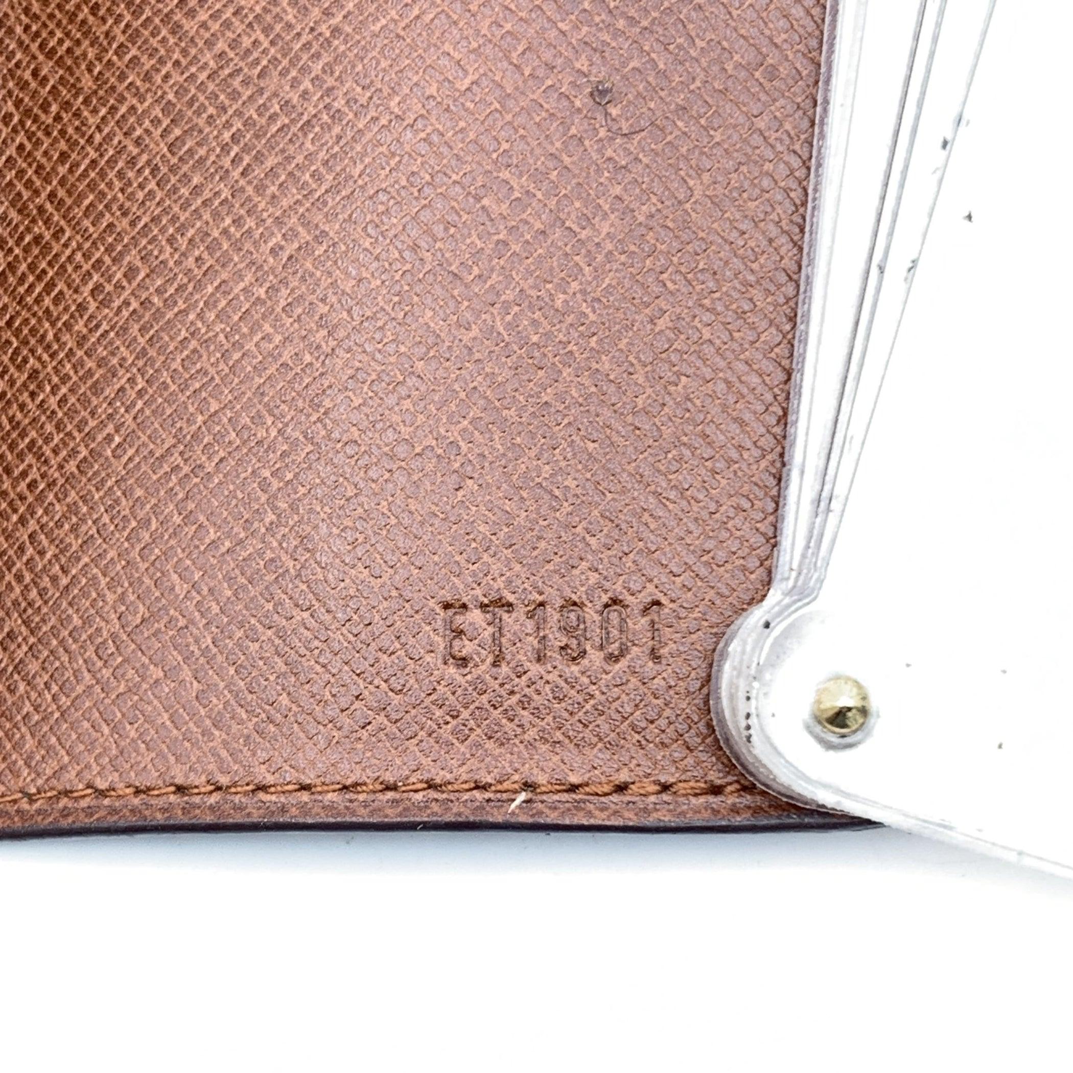 Louis Vuitton Vintage Monogram Porte Carte Pression Card Holder Case 2