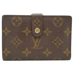 Portamonete vintage Louis Vuitton con motivo Monogram, modello "Porte Monnaie Billets Viennois"