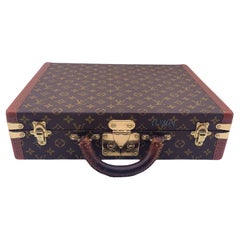 Louis Vuitton Retro Monogram President Hard Case Briefcase Bag