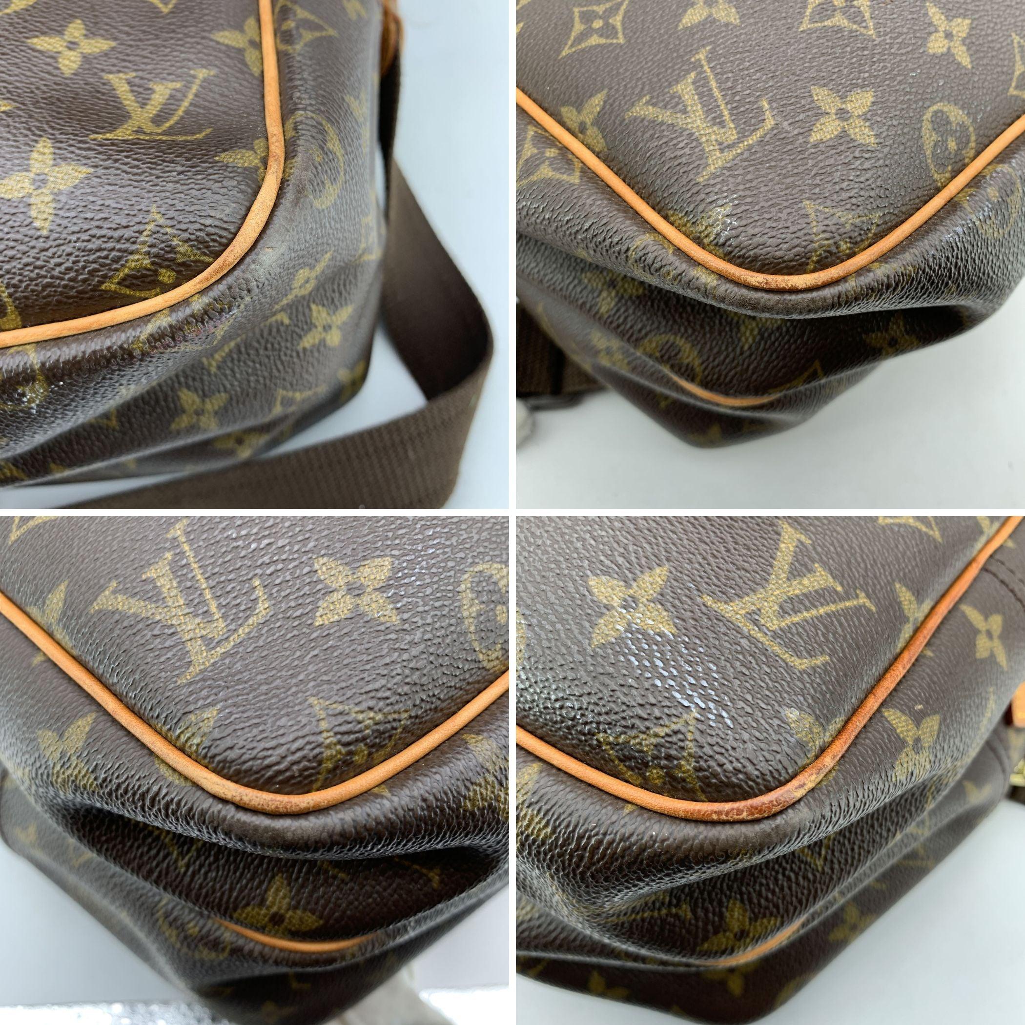 Women's or Men's Louis Vuitton Vintage Monogram Reporter GM Crossbody Messenger Bag